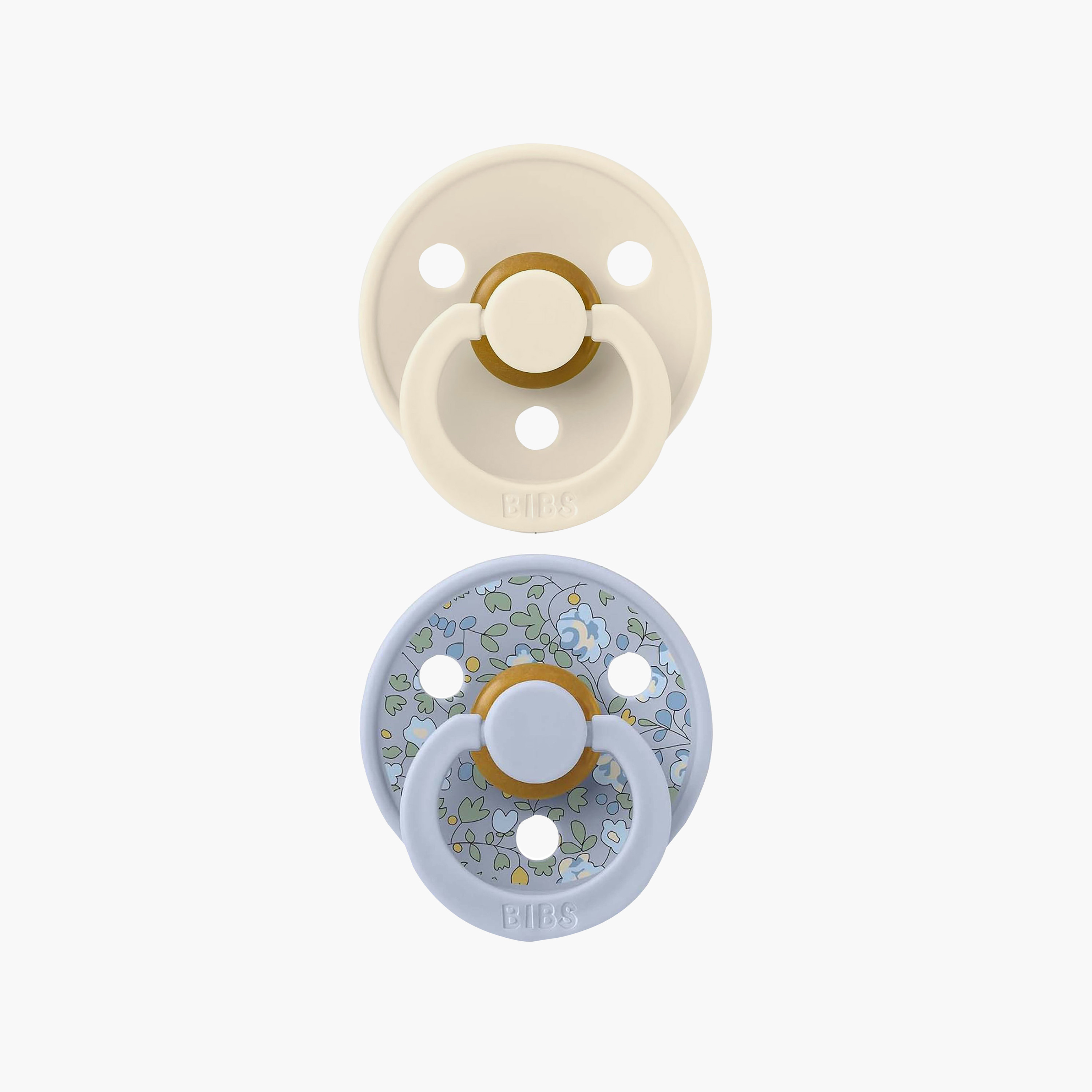 Pack of 2 Bibs Baby Pacifier with Ventilation Holes, 0 months+-baby-feeding-pacifiers-image-1