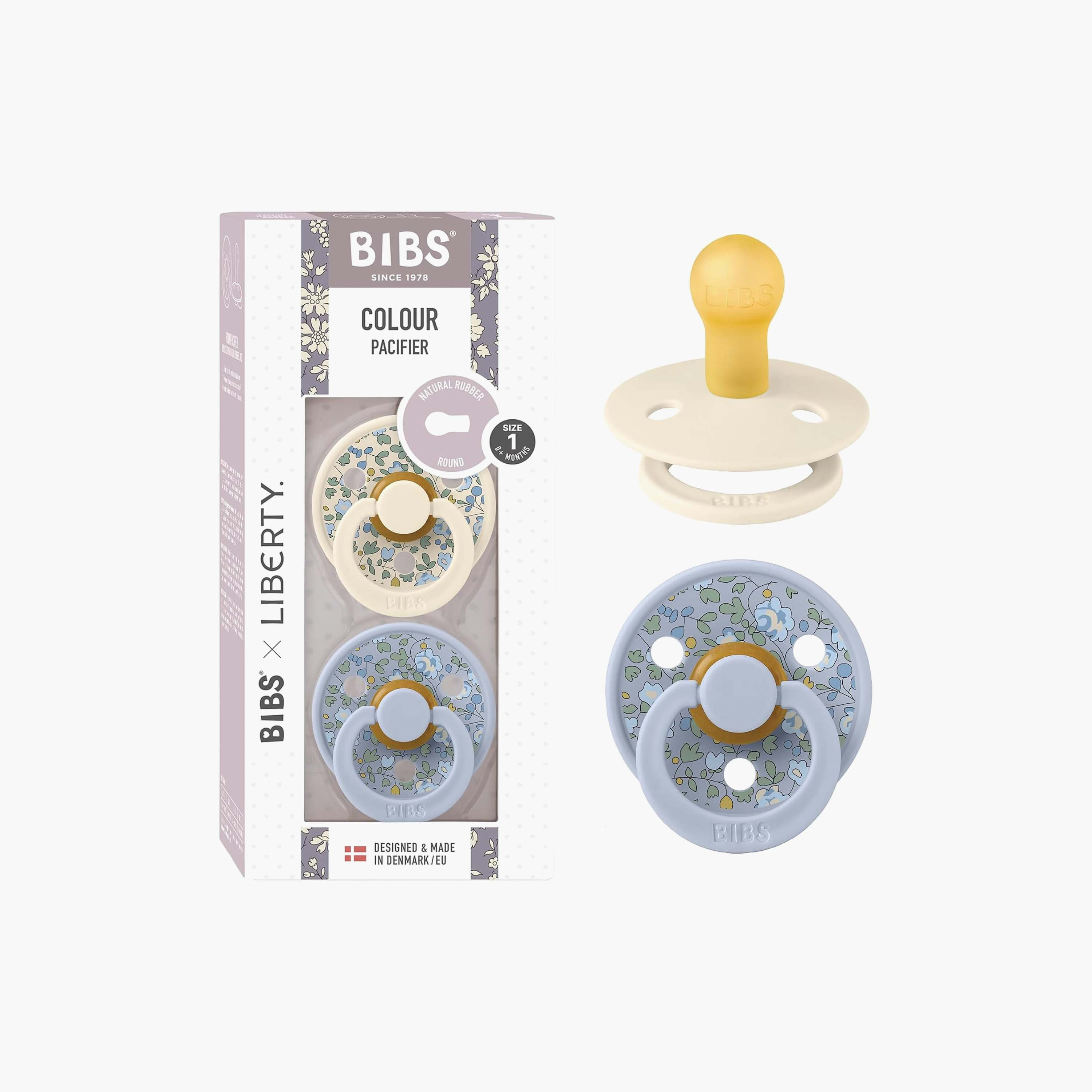 Pack of 2 Bibs Baby Pacifier with Ventilation Holes, 0 months+-baby-feeding-pacifiers-image-2