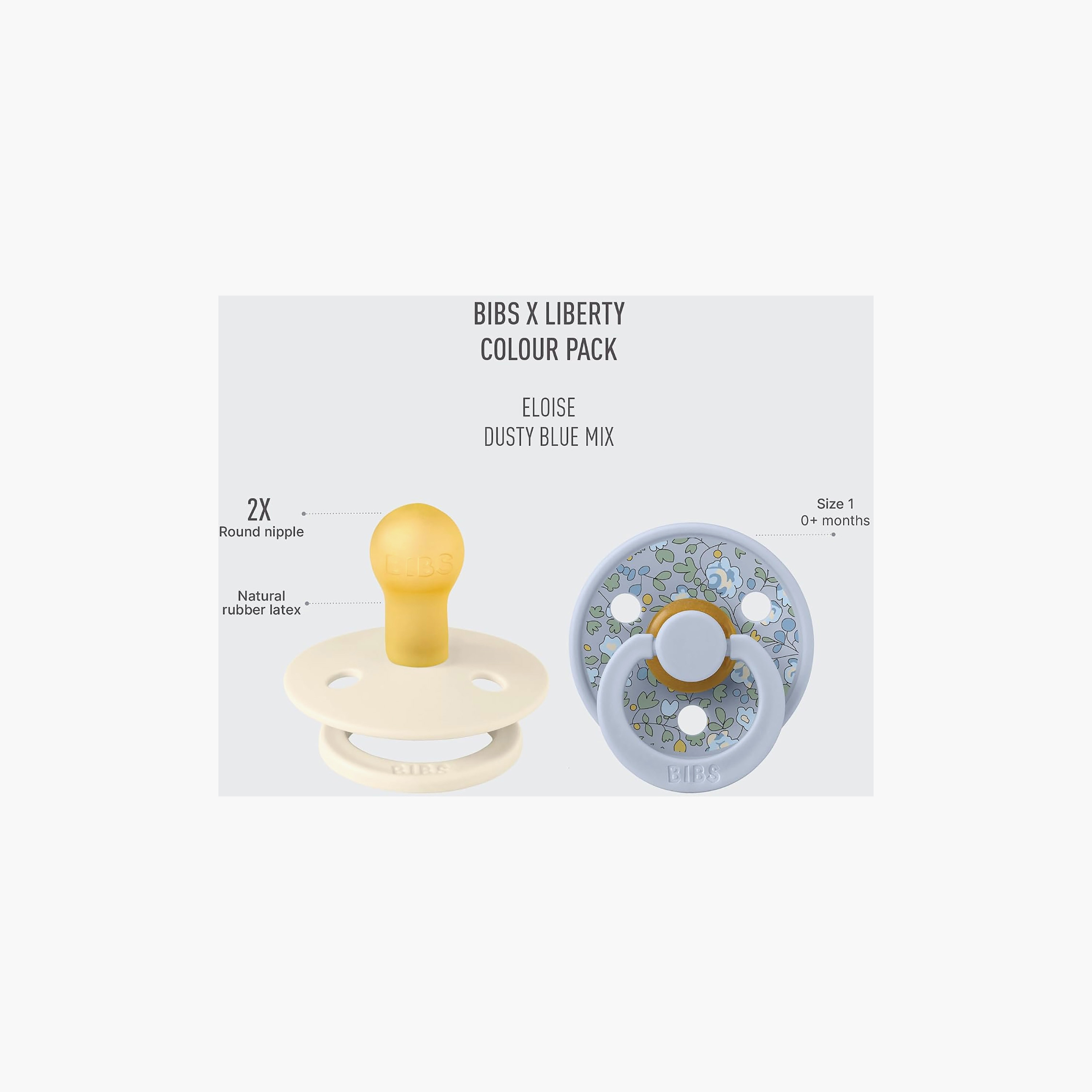 Pack of 2 Bibs Baby Pacifier with Ventilation Holes, 0 months+-baby-feeding-pacifiers-image-6