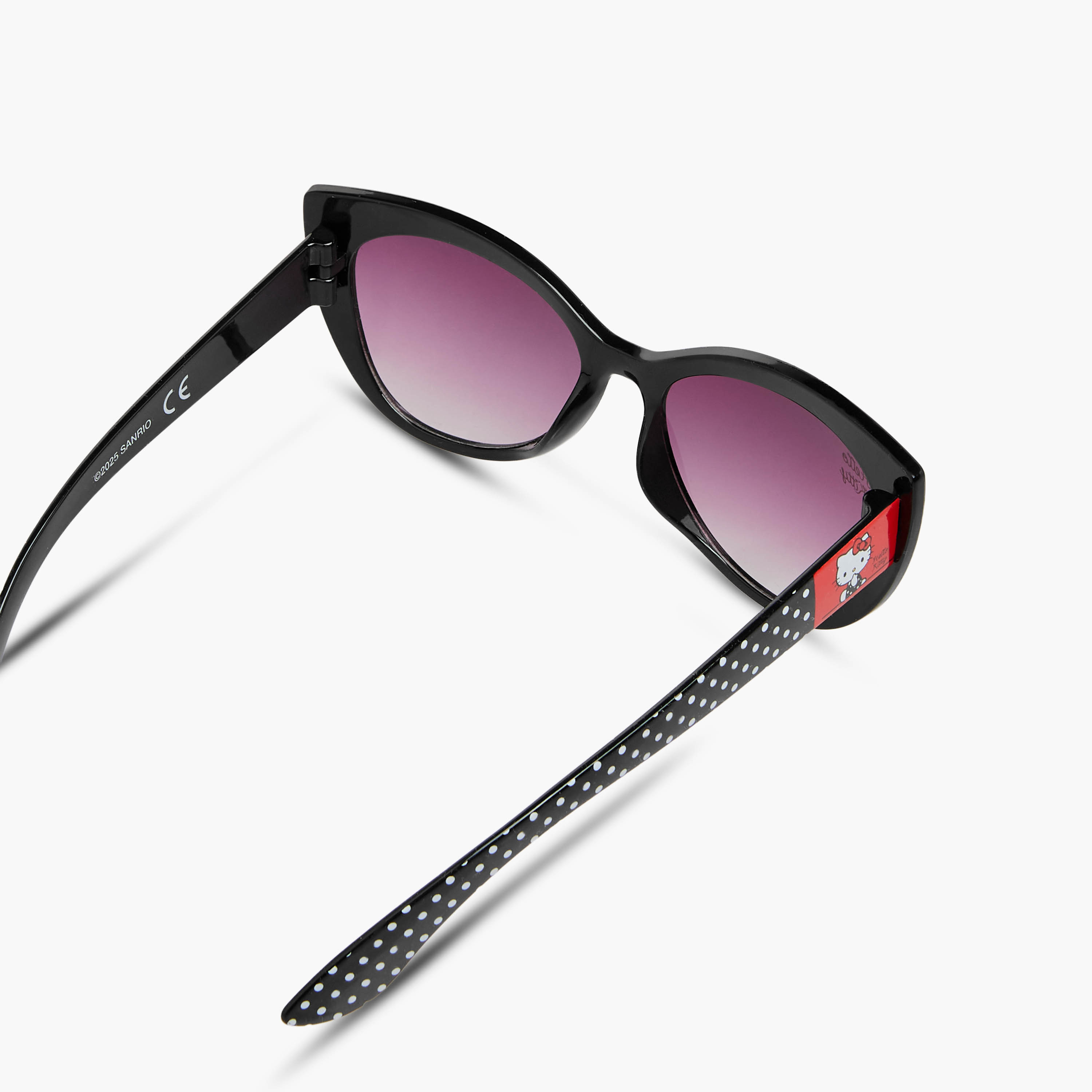 Hello Kitty Sunglasses with Polka Dot Print-girls-accessories-sunglasses-image-4