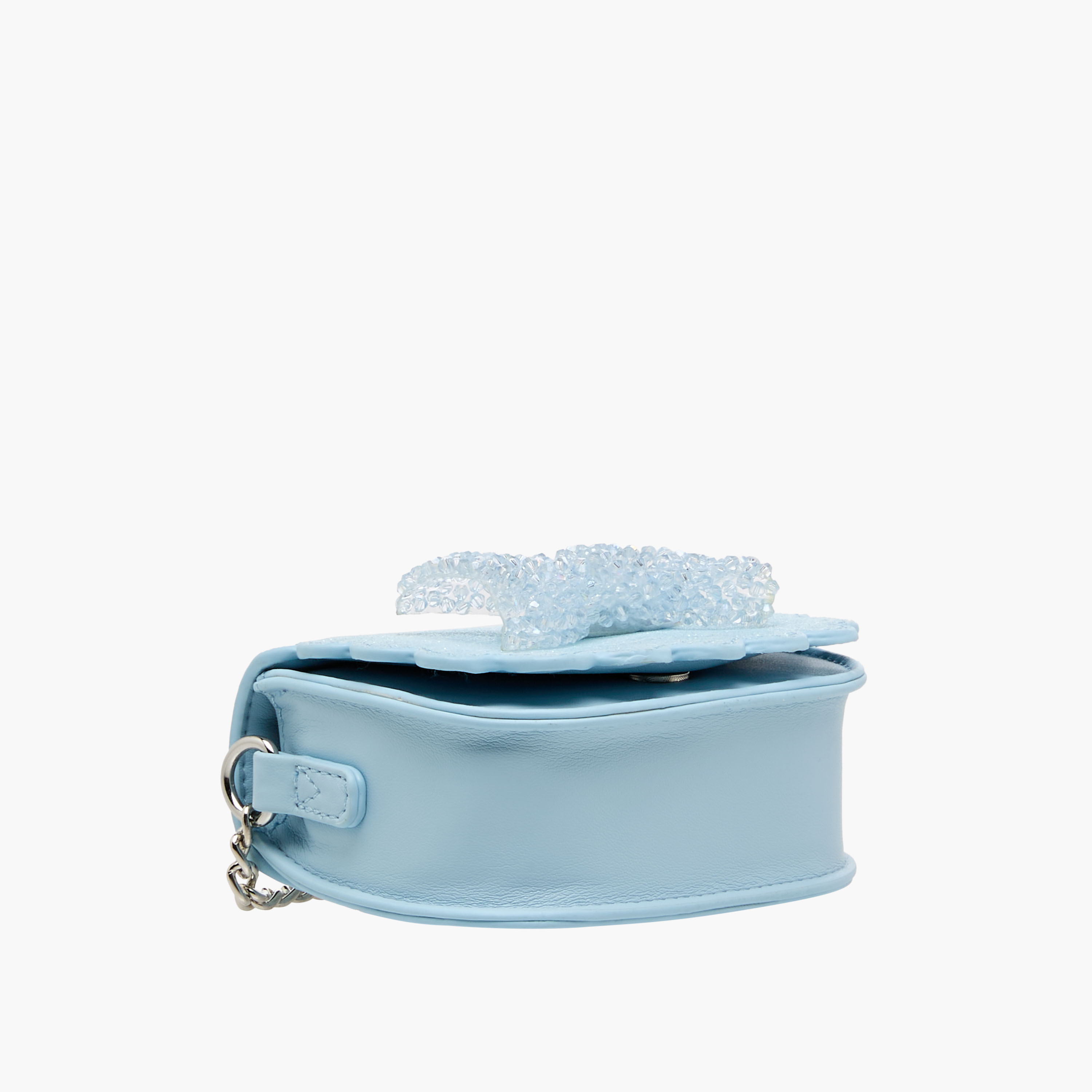 Little Missy Bow Embellished Crossbody Bag with Chain Strap-girls-accessories-bags-image-7