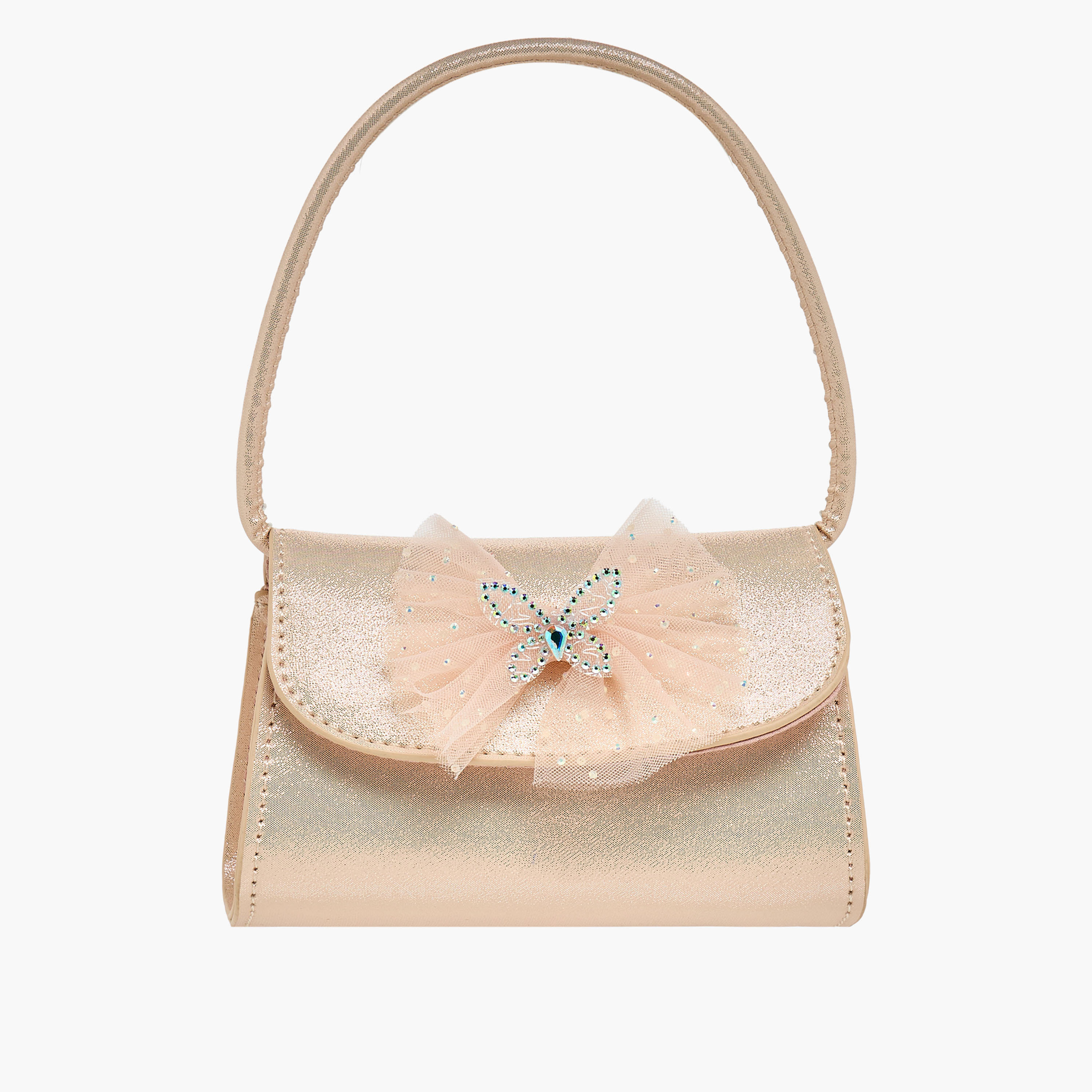 شنطة يد مزينة بفيونكة من سيليست-girls-accessories-bags-image-1