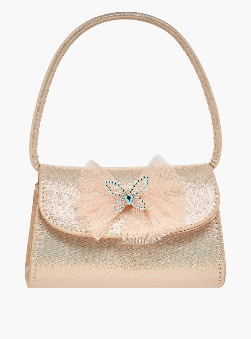 شنطة يد مزينة بفيونكة من سيليست-girls-accessories-bags-image-1