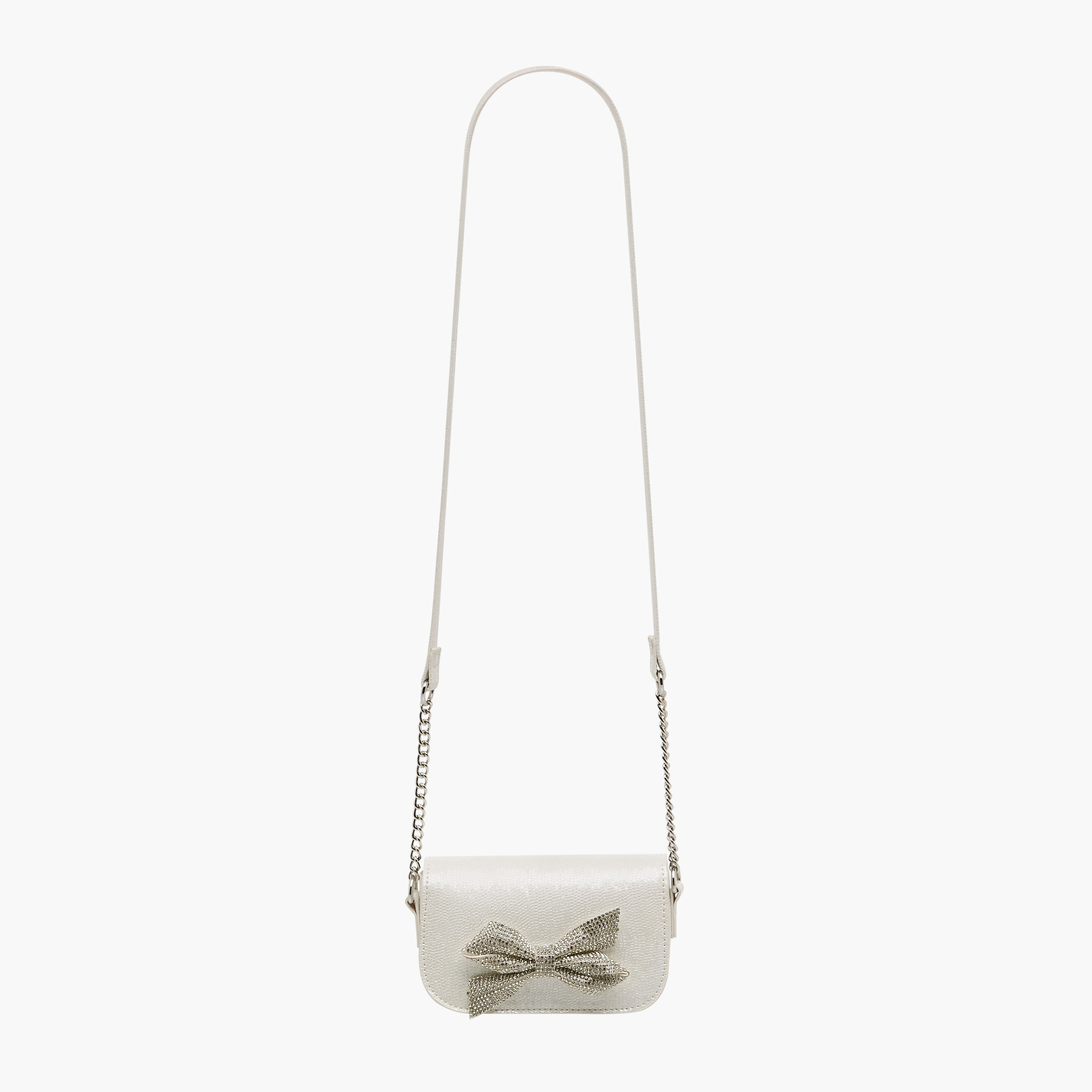 Celeste Bow Embellished Crossbody Bag with Chain Strap-girls-accessories-bags-image-3