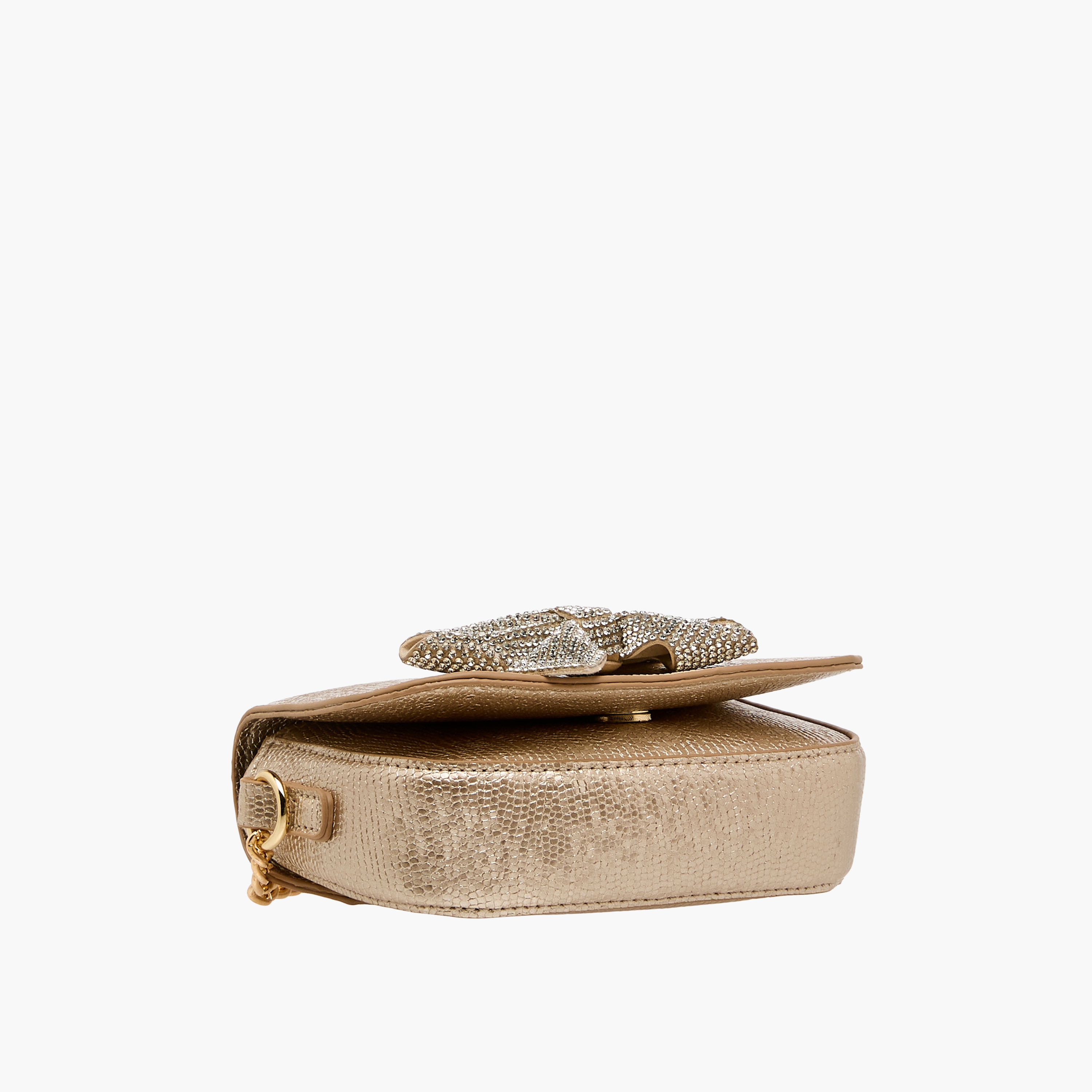 Celeste Bow Embellished Crossbody Bag with Chain Strap-girls-accessories-bags-image-7