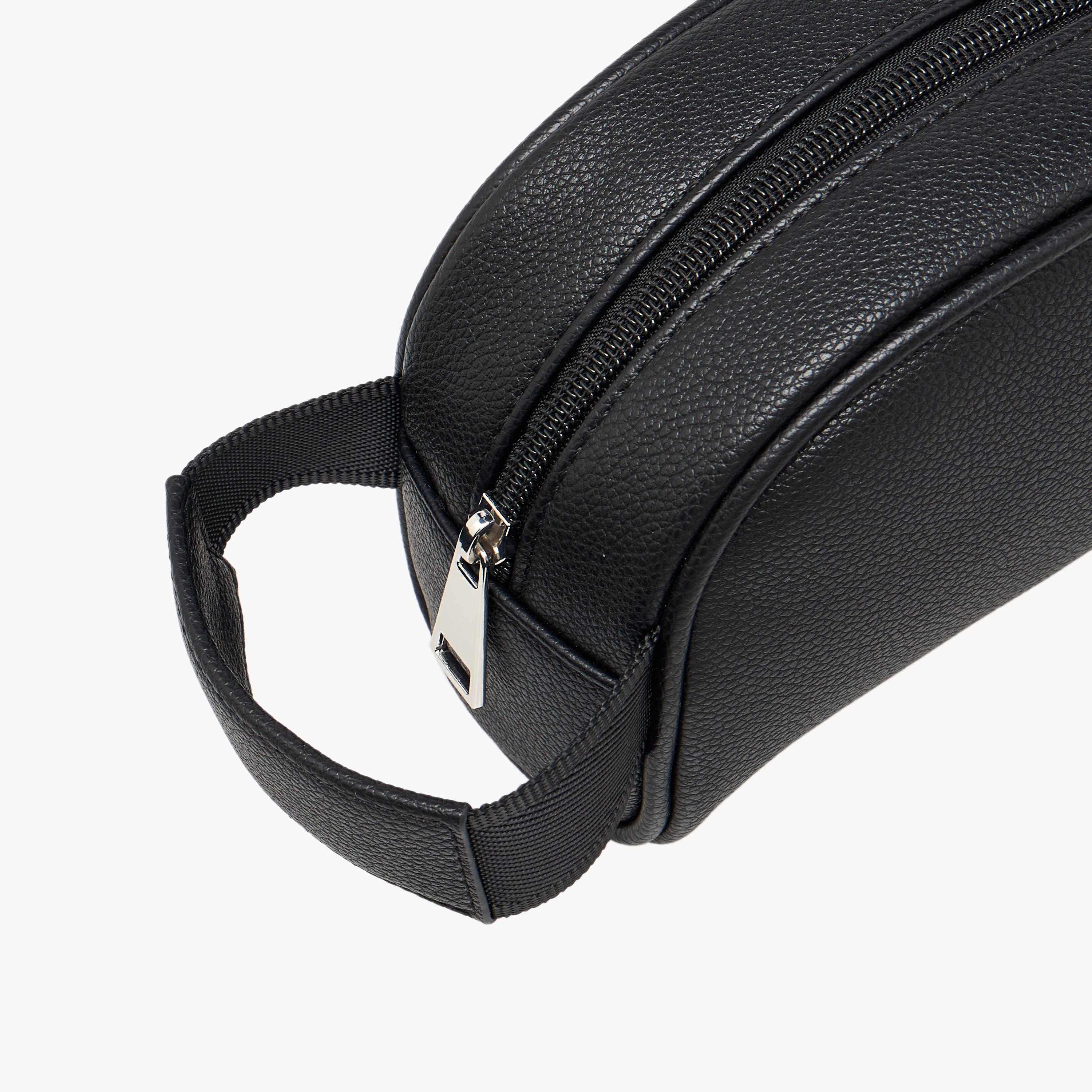 Duchini Men Solid Wrist Strap Pouch-men-bags-image-3