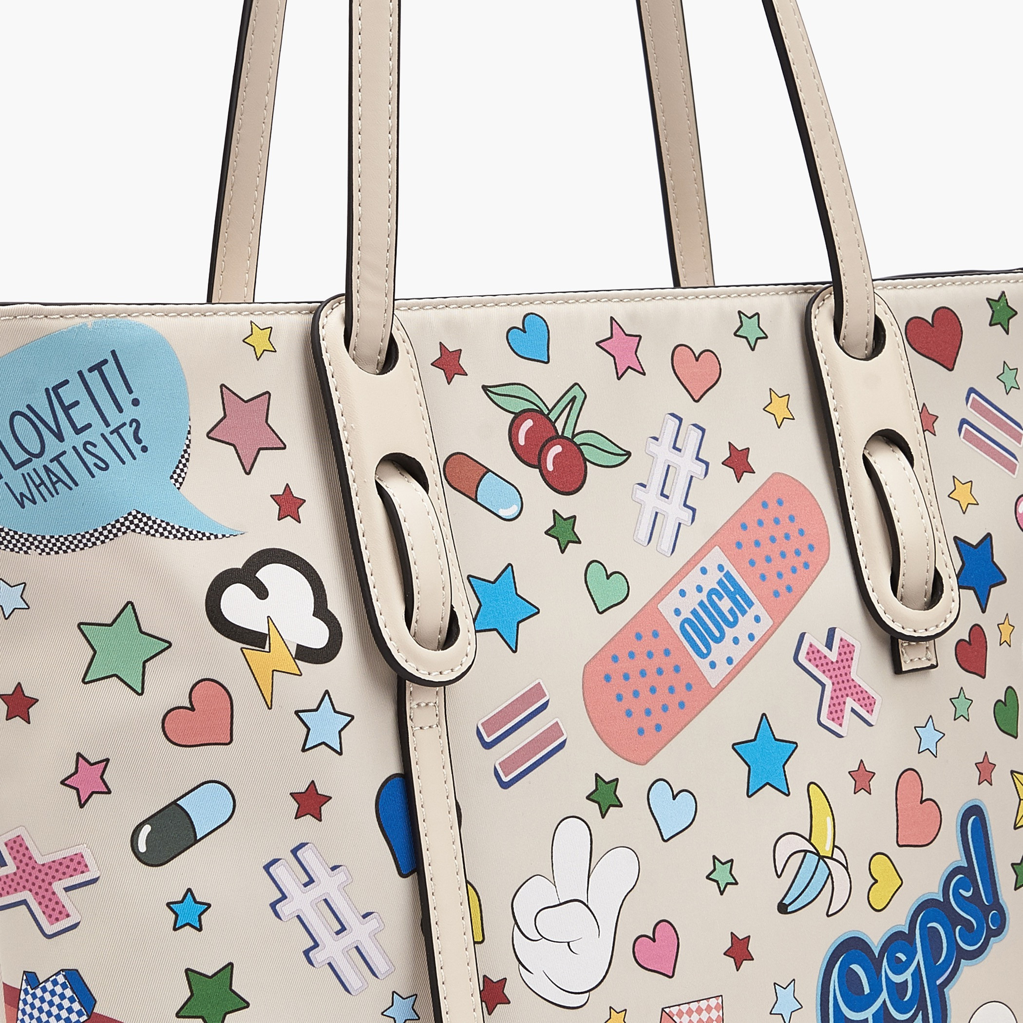 Missy Graphic Print Tote Bag with Double Handle-women-bagsandwallets-handbags-image-3