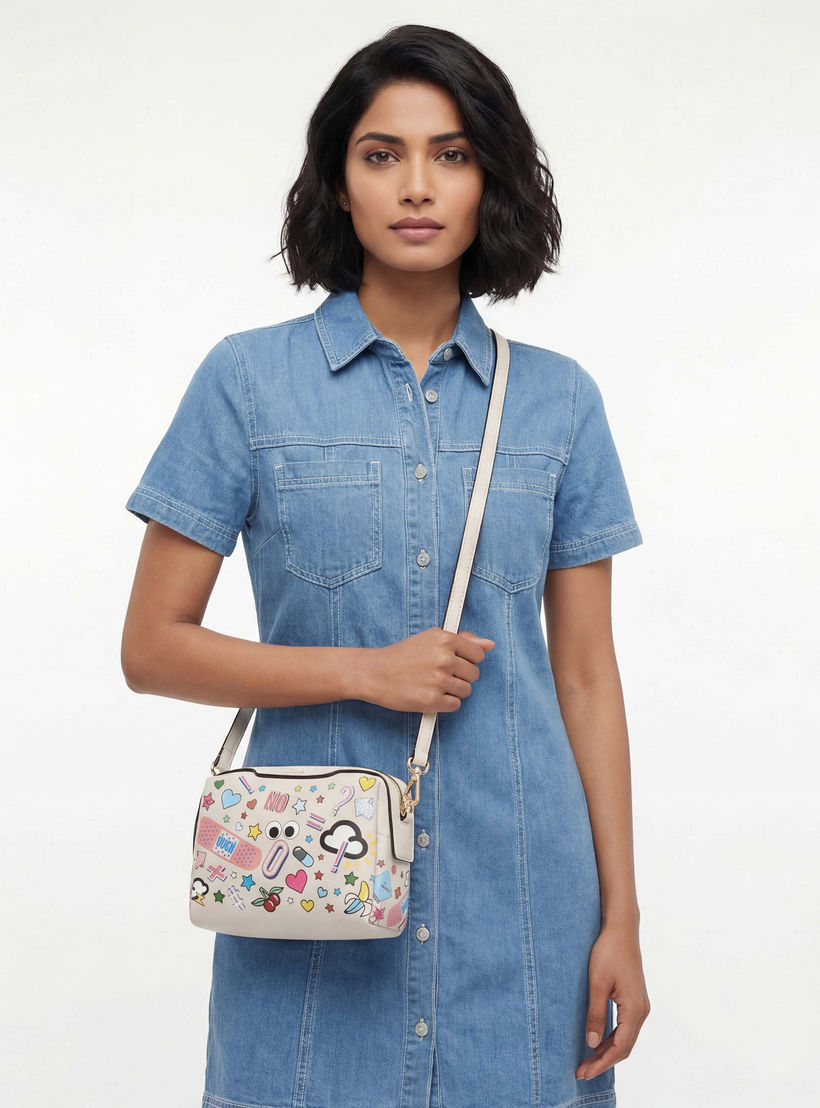 Missy Graphic Print Crossbody Bag with Zip Closure-women-bagsandwallets-handbags-image-2