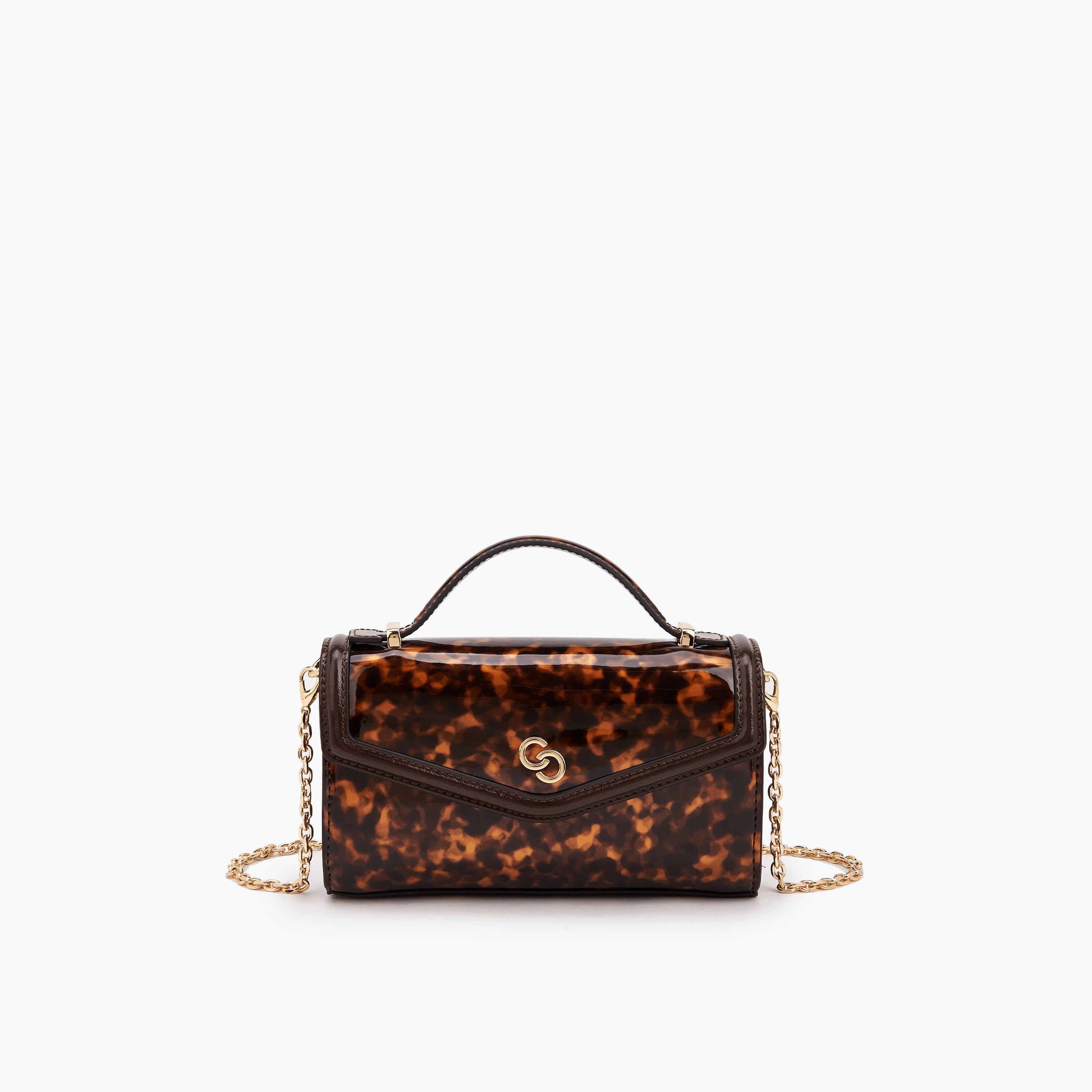 شنطة كروس بودي بطبعات وحزام سلسلة من سيليست-women-bagsandwallets-handbags-image-1