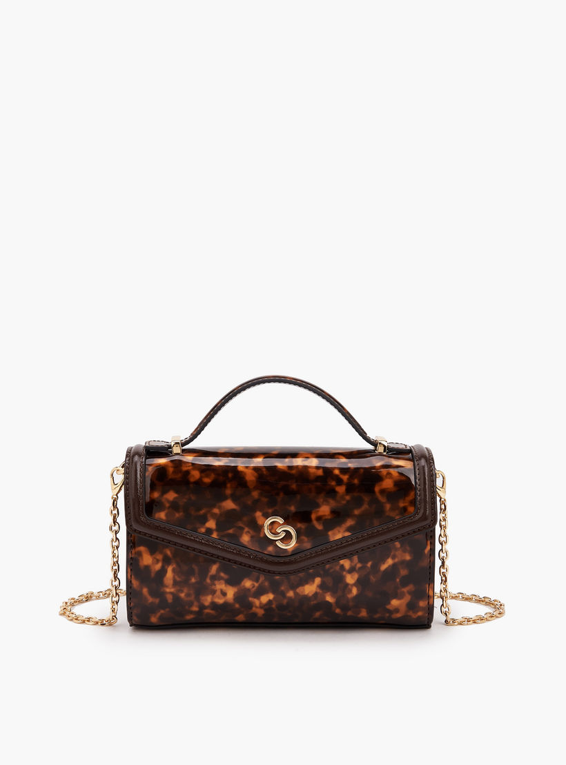 شنطة كروس بودي بطبعات وحزام سلسلة من سيليست-women-bagsandwallets-handbags-image-1