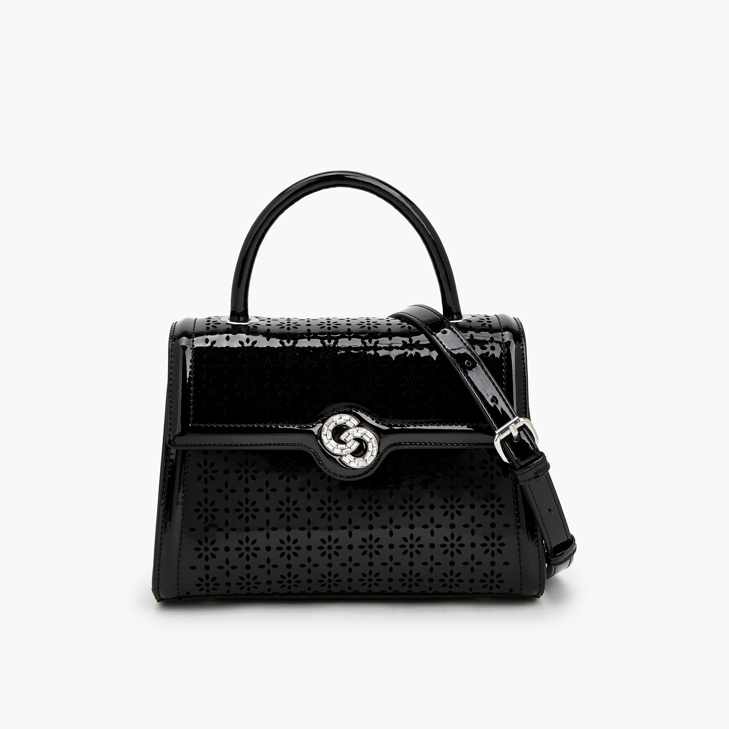 شنطة ساتشيل بارزة الملمس بحزام قابل للفصل من سيليست-women-bagsandwallets-handbags-image-1