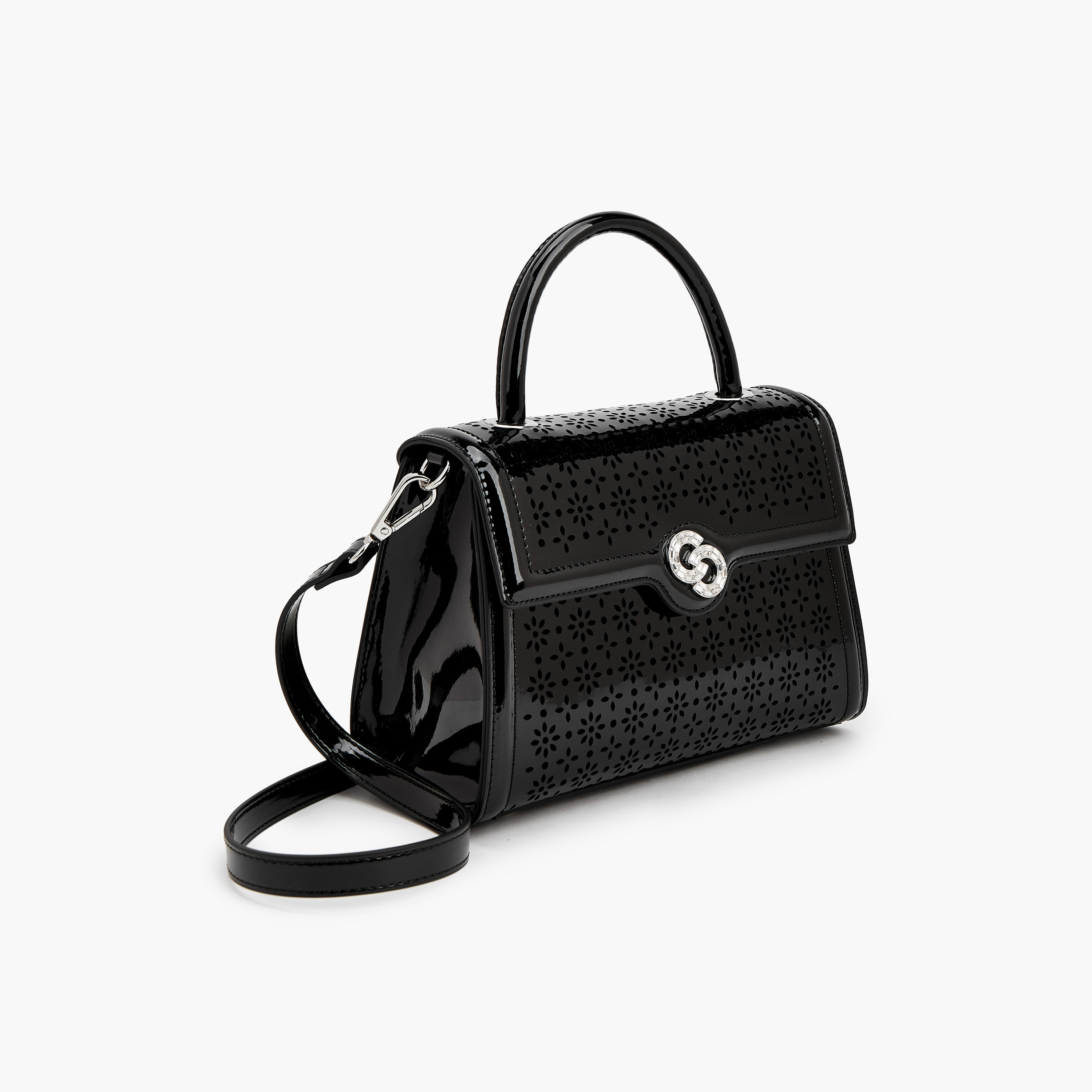 شنطة ساتشيل بارزة الملمس بحزام قابل للفصل من سيليست-women-bagsandwallets-handbags-image-3