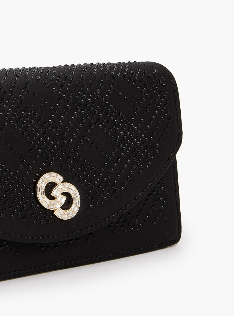 شنطة كروس بودي مزينة بحزام سلسلة قابل للفصل من سيليست-women-bagsandwallets-handbags-image-5