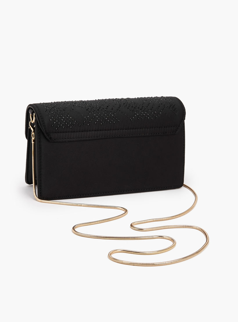 شنطة كروس بودي مزينة بحزام سلسلة قابل للفصل من سيليست-women-bagsandwallets-handbags-image-6