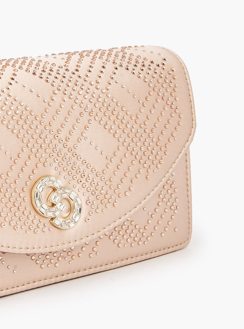 شنطة كروس بودي مزينة بحزام سلسلة قابل للفصل من سيليست-women-bagsandwallets-handbags-image-5