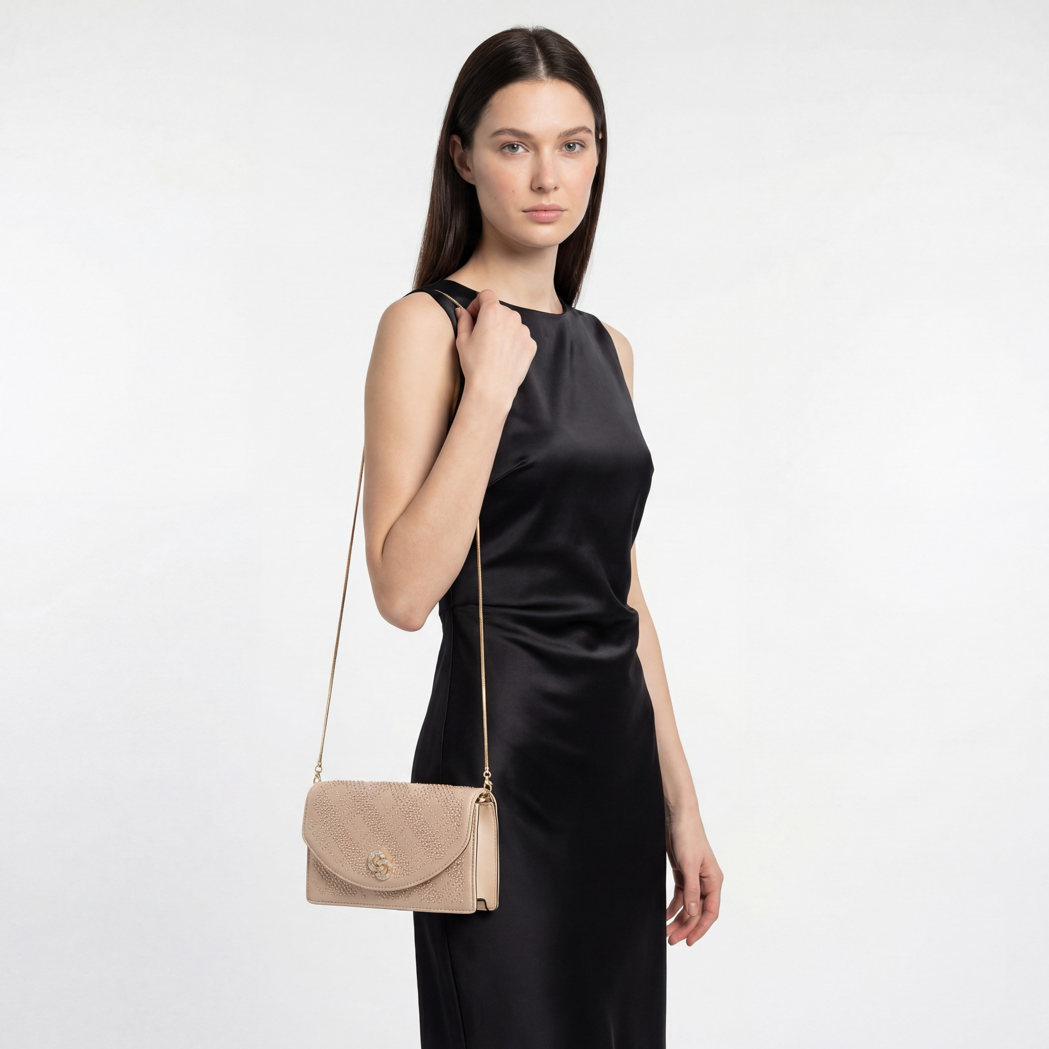 شنطة كروس بودي مزينة بحزام سلسلة قابل للفصل من سيليست-women-bagsandwallets-handbags-image-2