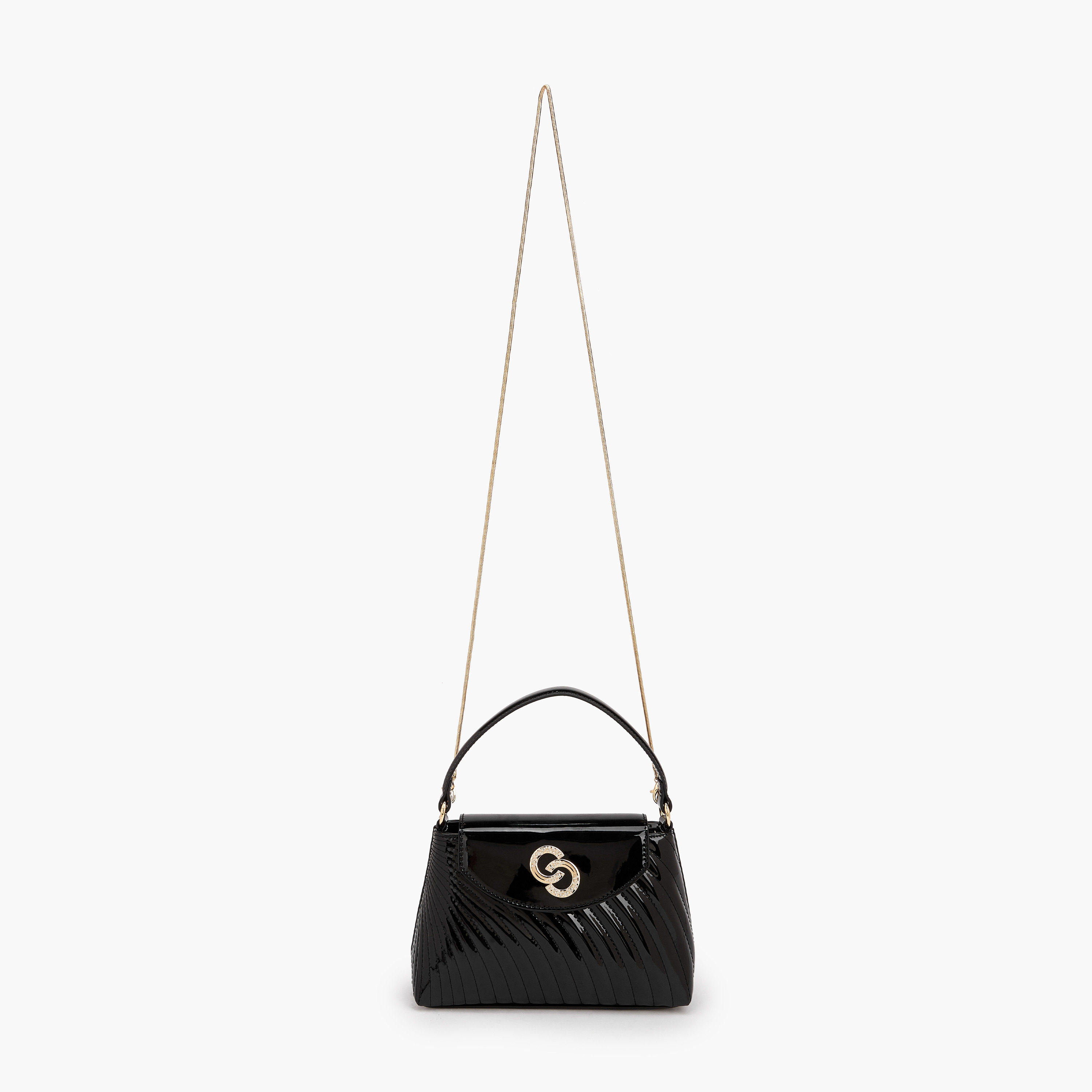 شنطة كروس بودي مبطنة بحزام سلسلة من سيليست-women-bagsandwallets-handbags-image-3