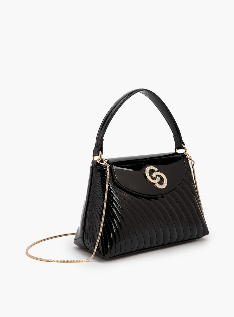 شنطة كروس بودي مبطنة بحزام سلسلة من سيليست-women-bagsandwallets-handbags-image-4