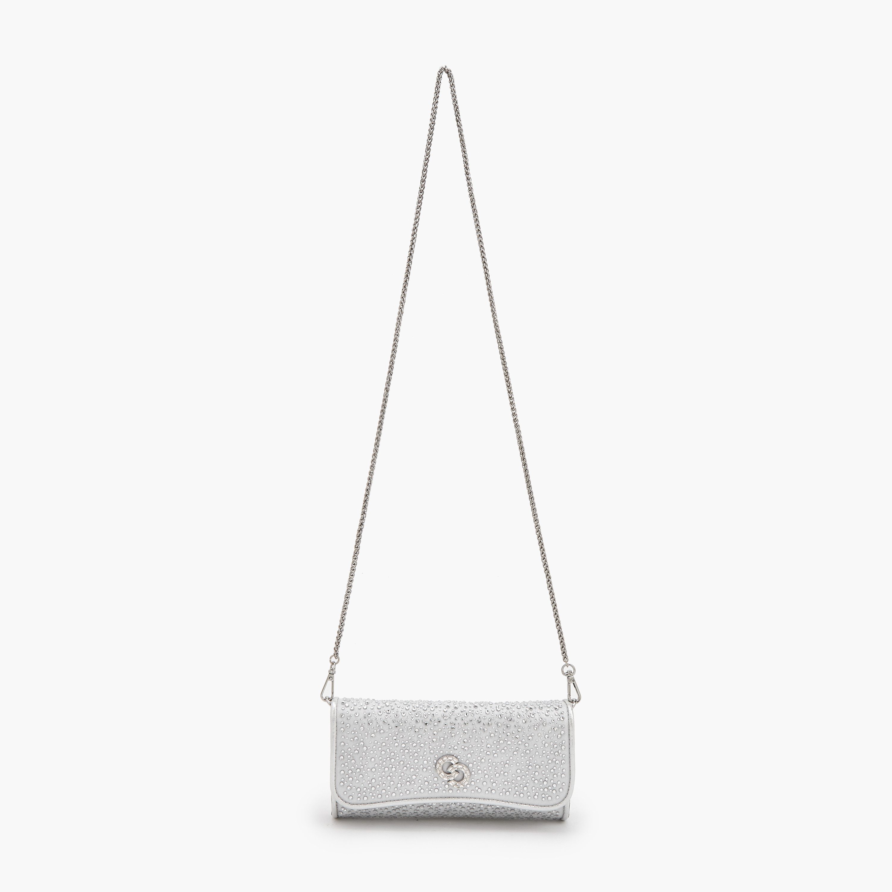 شنطة كروسبودي مزينة بحزام سلسلة قابل للفصل من سيليست-women-bagsandwallets-handbags-image-3