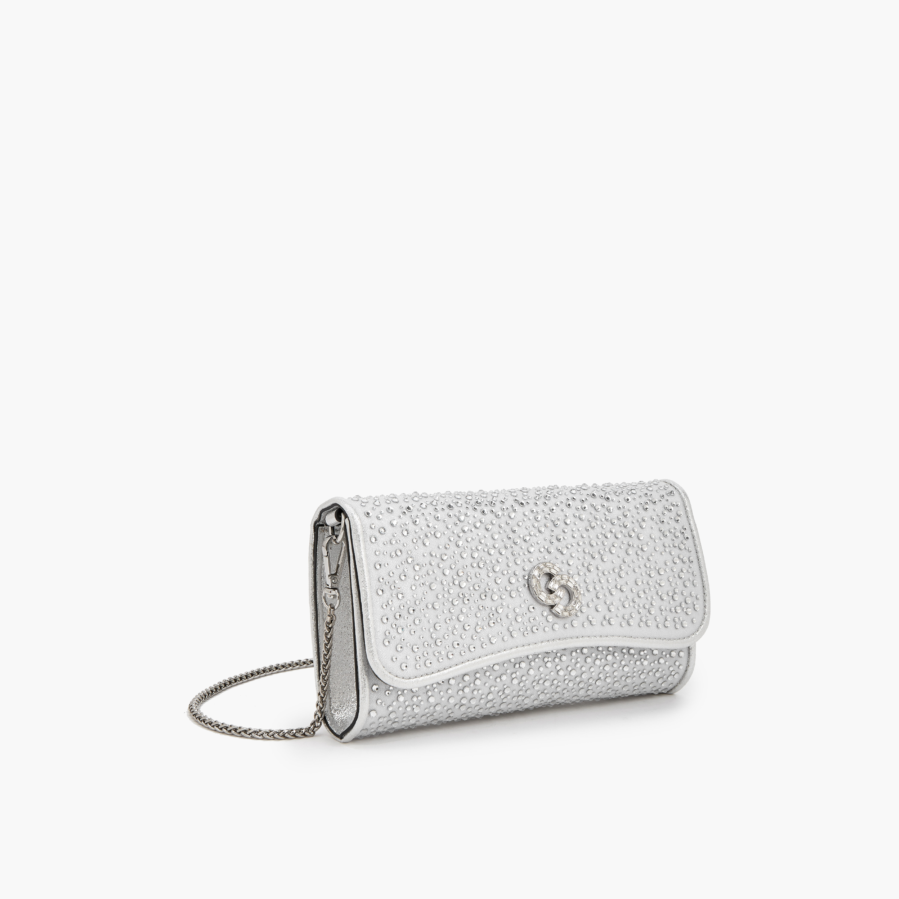 شنطة كروسبودي مزينة بحزام سلسلة قابل للفصل من سيليست-women-bagsandwallets-handbags-image-4