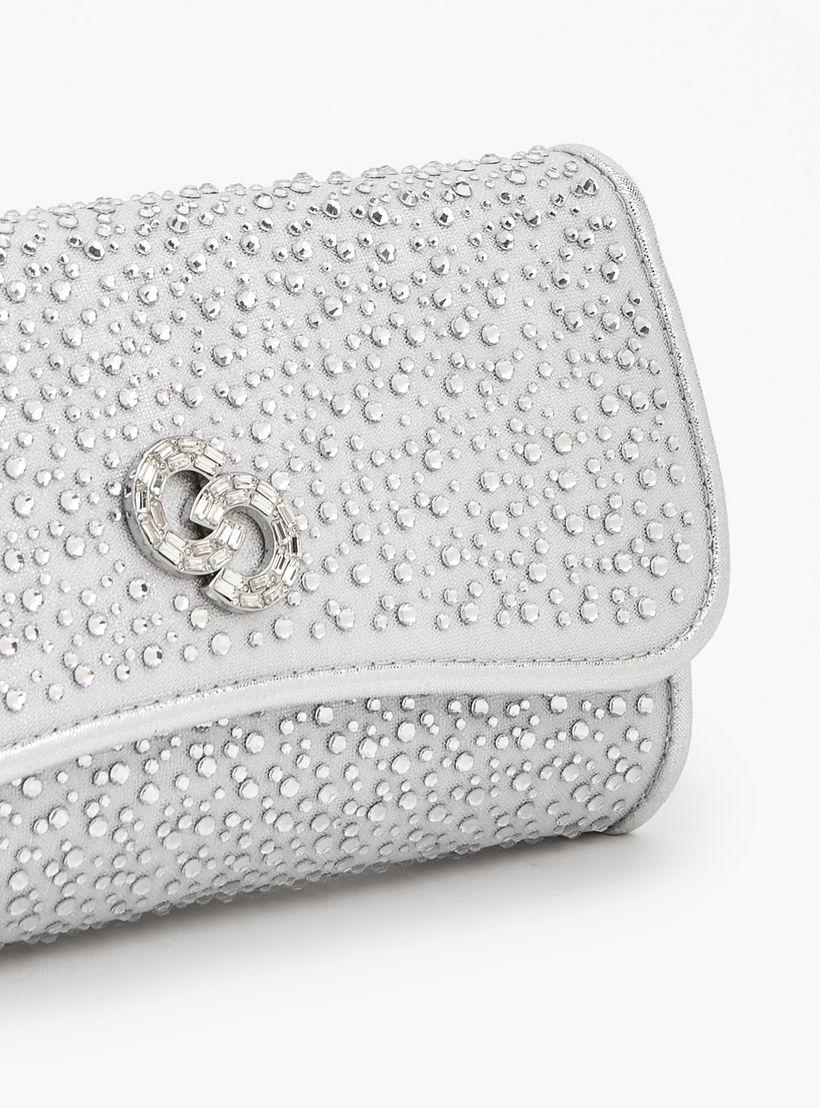 شنطة كروسبودي مزينة بحزام سلسلة قابل للفصل من سيليست-women-bagsandwallets-handbags-image-5