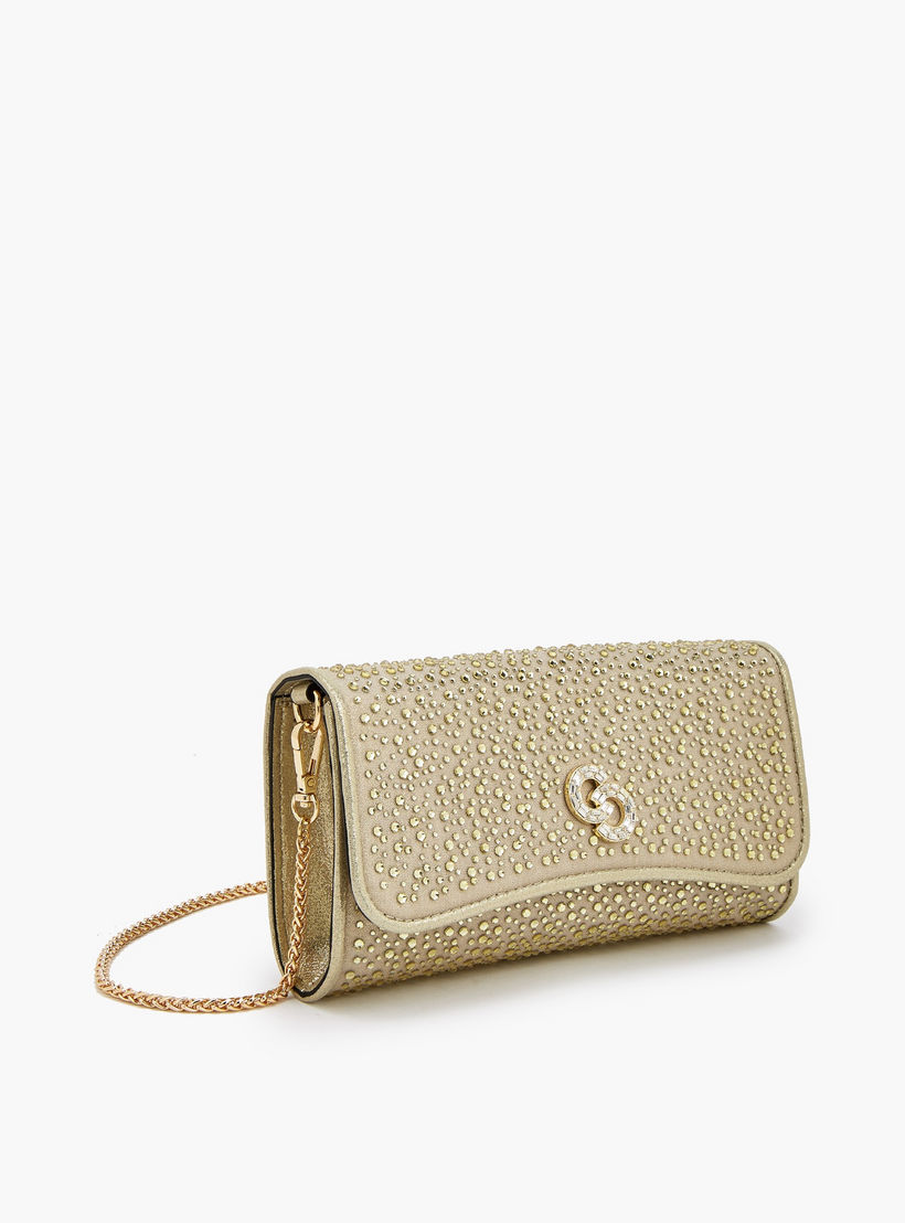 شنطة كروسبودي مزينة بحزام سلسلة قابل للفصل من سيليست-women-bagsandwallets-handbags-image-4