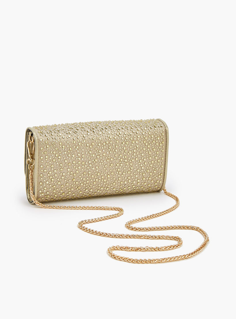 شنطة كروسبودي مزينة بحزام سلسلة قابل للفصل من سيليست-women-bagsandwallets-handbags-image-6