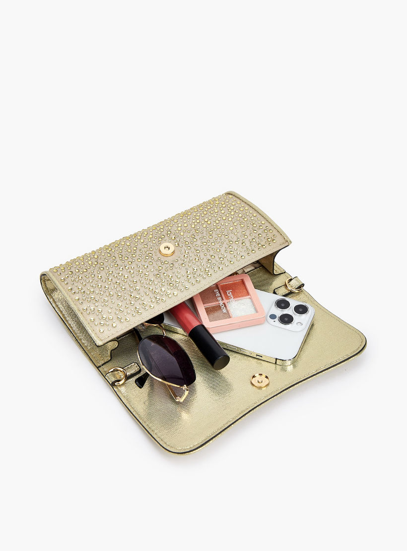 شنطة كروسبودي مزينة بحزام سلسلة قابل للفصل من سيليست-women-bagsandwallets-handbags-image-8