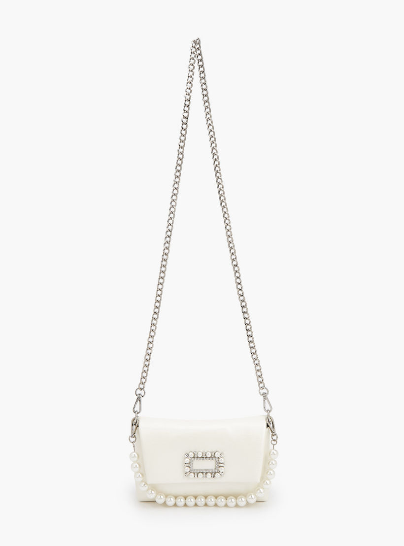 شنطة كروس بودي مزينة باللؤلؤ مع حزام سلسلة من سيليست-women-bagsandwallets-handbags-image-3