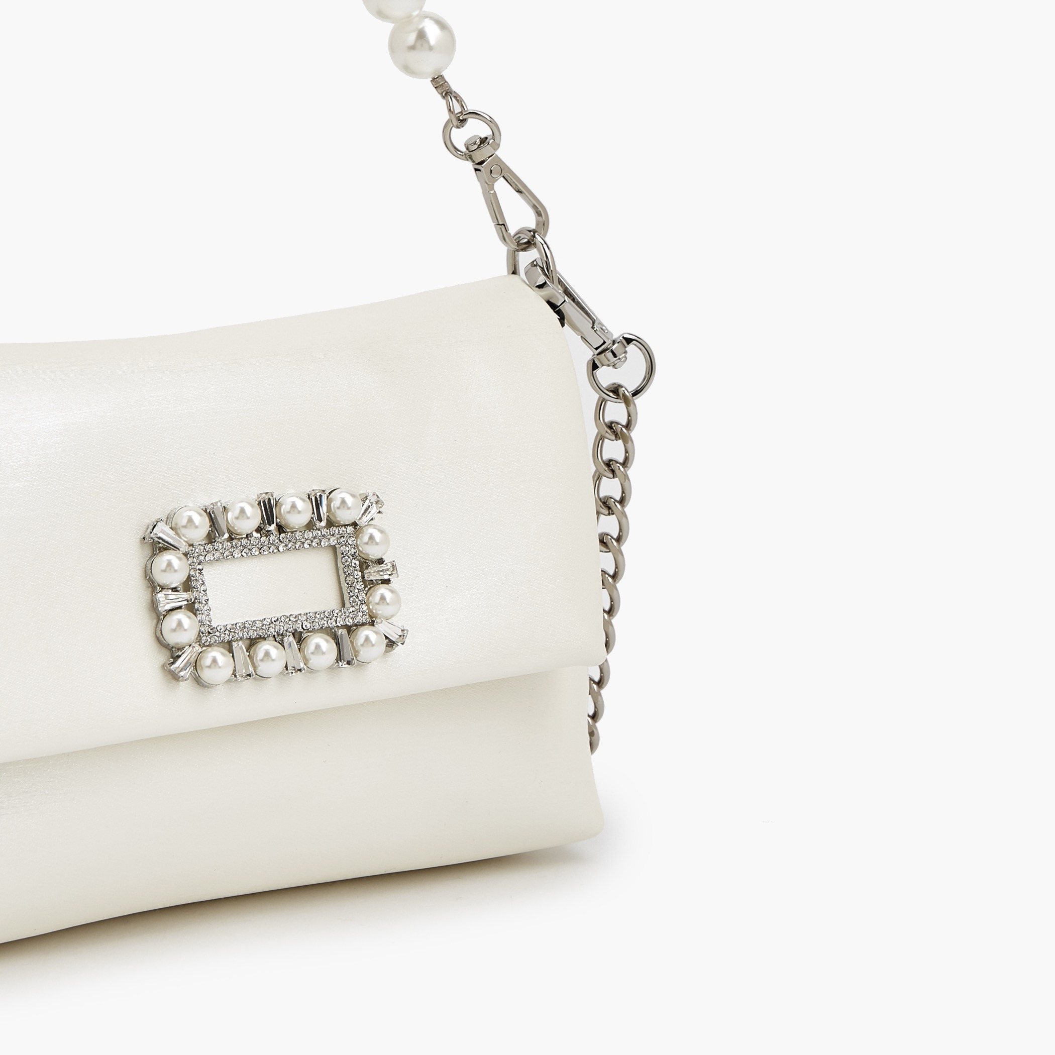 شنطة كروس بودي مزينة باللؤلؤ مع حزام سلسلة من سيليست-women-bagsandwallets-handbags-image-4