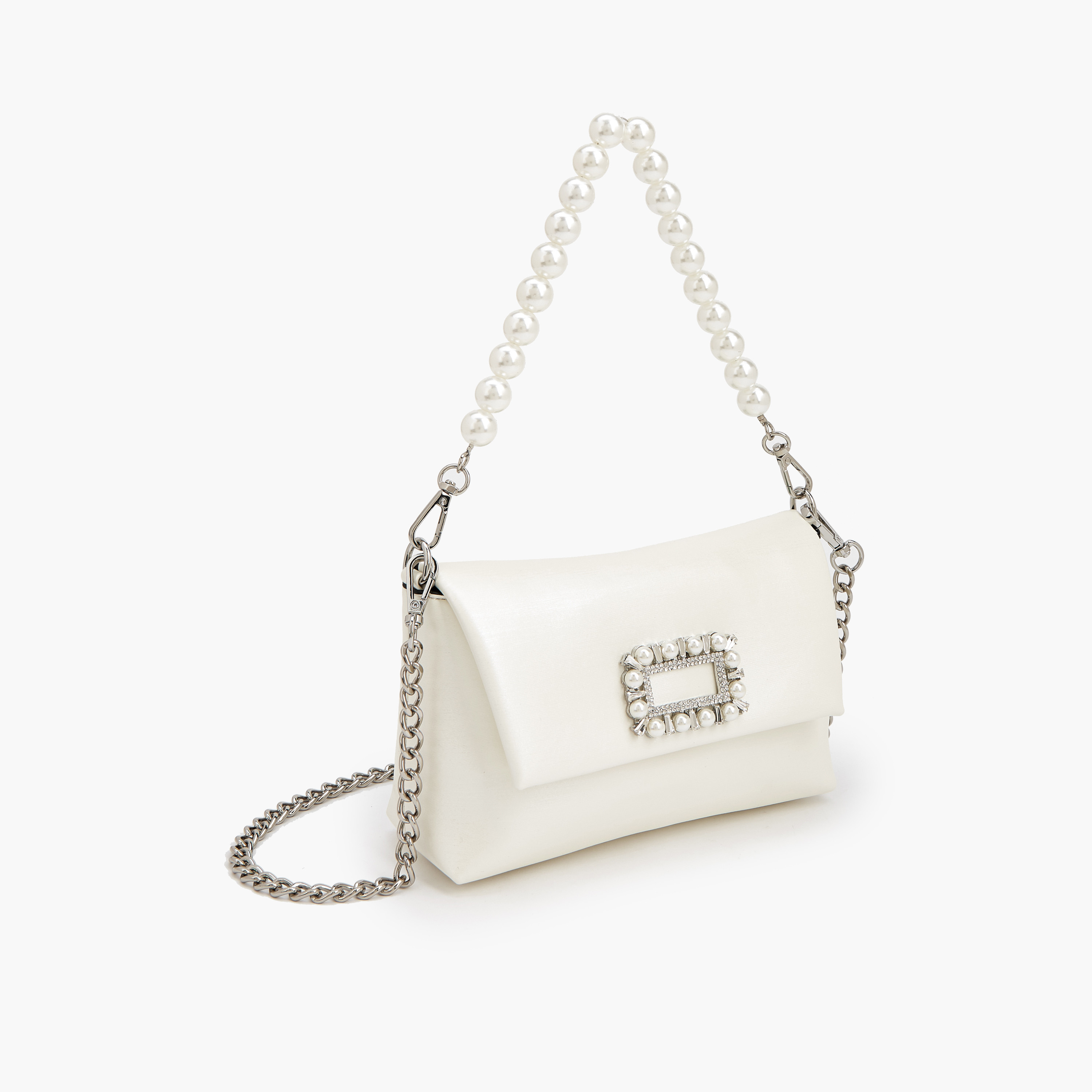 شنطة كروس بودي مزينة باللؤلؤ مع حزام سلسلة من سيليست-women-bagsandwallets-handbags-image-5