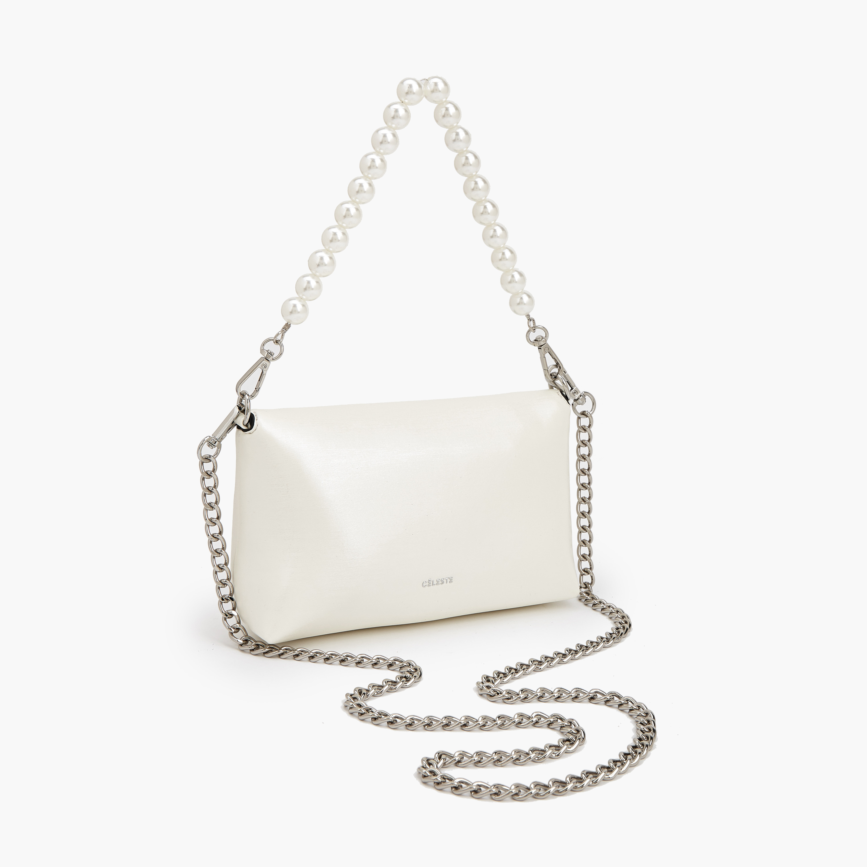 شنطة كروس بودي مزينة باللؤلؤ مع حزام سلسلة من سيليست-women-bagsandwallets-handbags-image-6