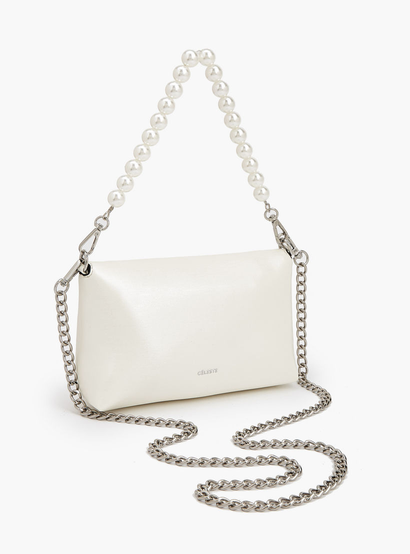 شنطة كروس بودي مزينة باللؤلؤ مع حزام سلسلة من سيليست-women-bagsandwallets-handbags-image-6