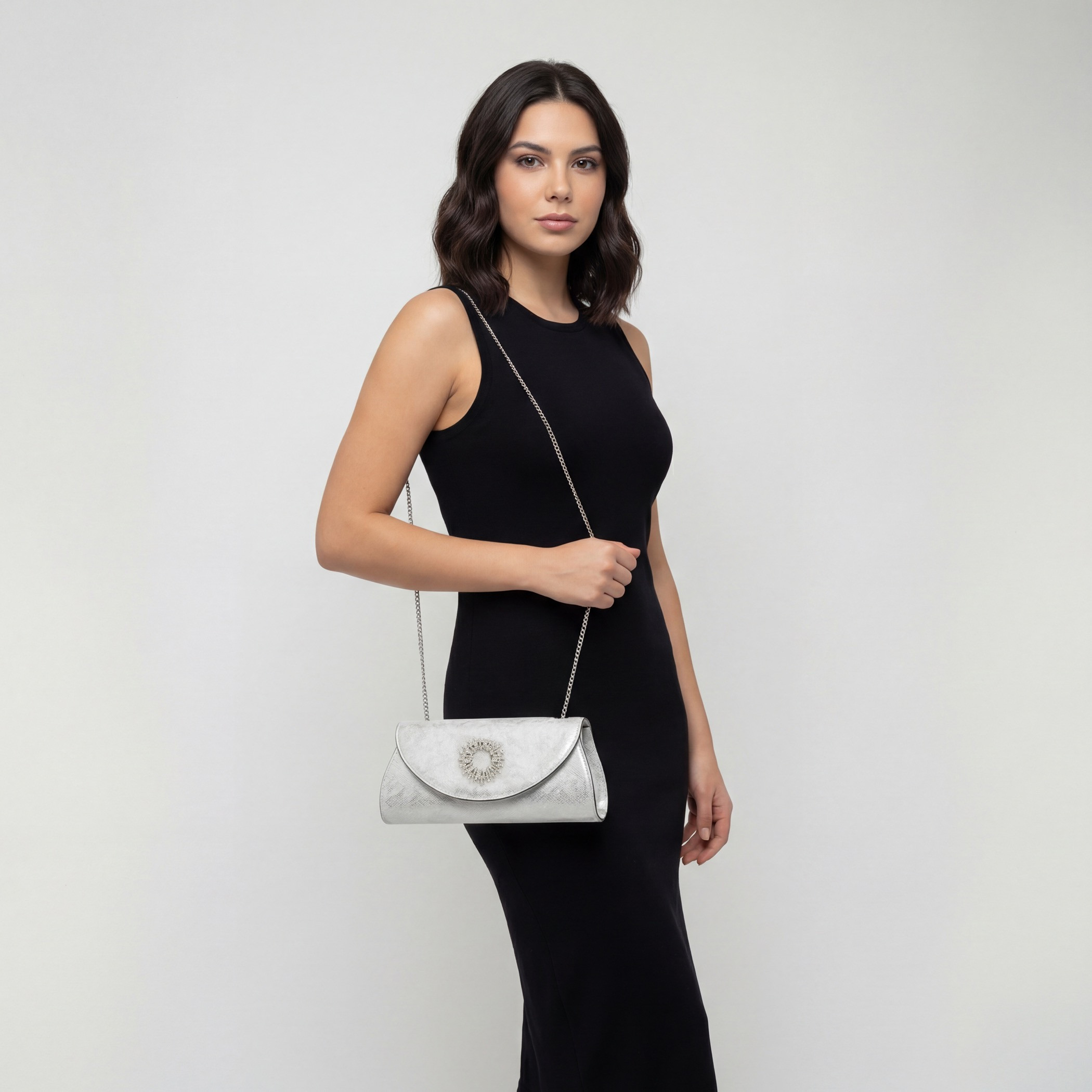 Celeste Embellished Crossbody Bag with Chain Strap-women-bagsandwallets-handbags-image-2