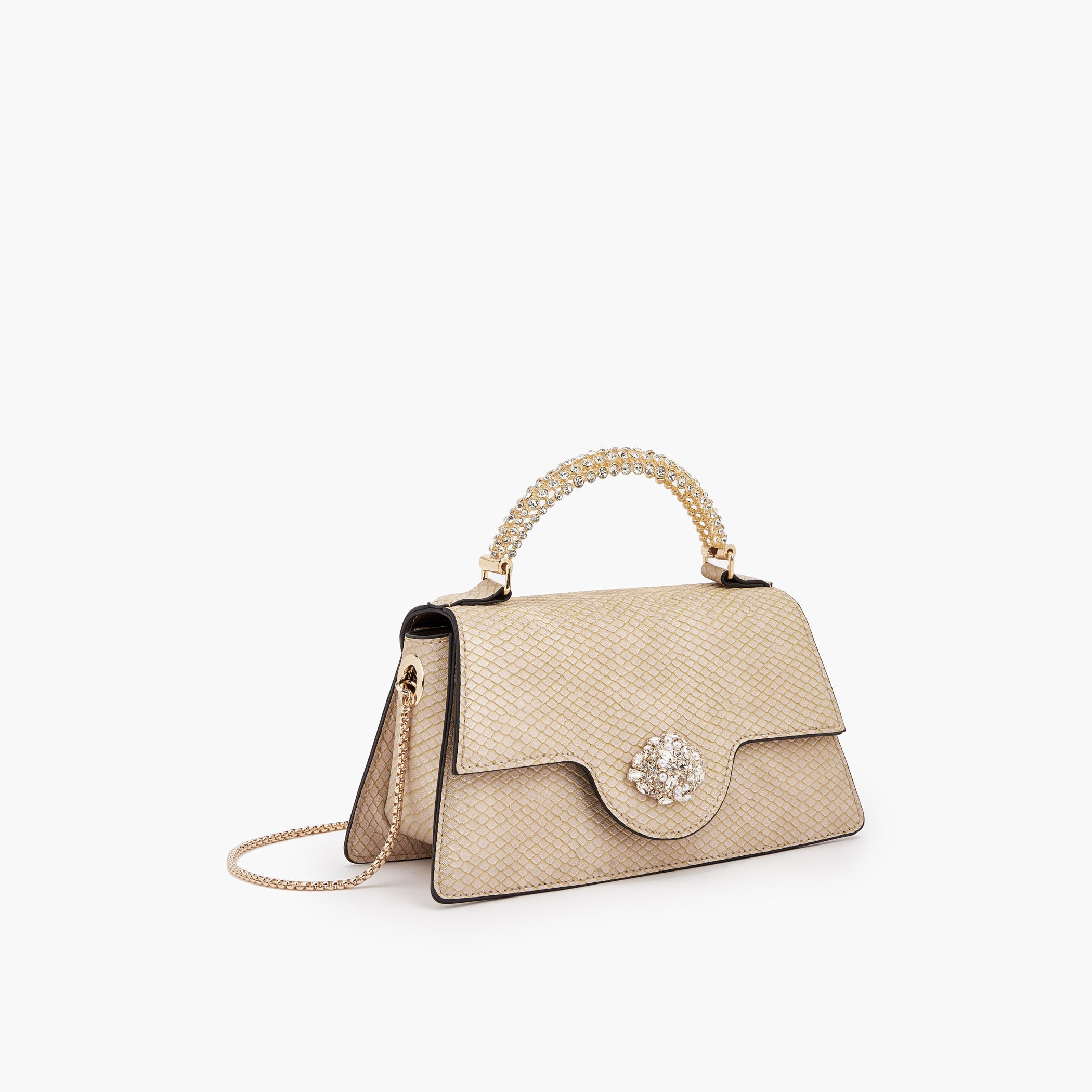 شنطة ساتشيل مزينة بحجر وبحزام سلسلة من سيليست-women-bagsandwallets-handbags-image-3