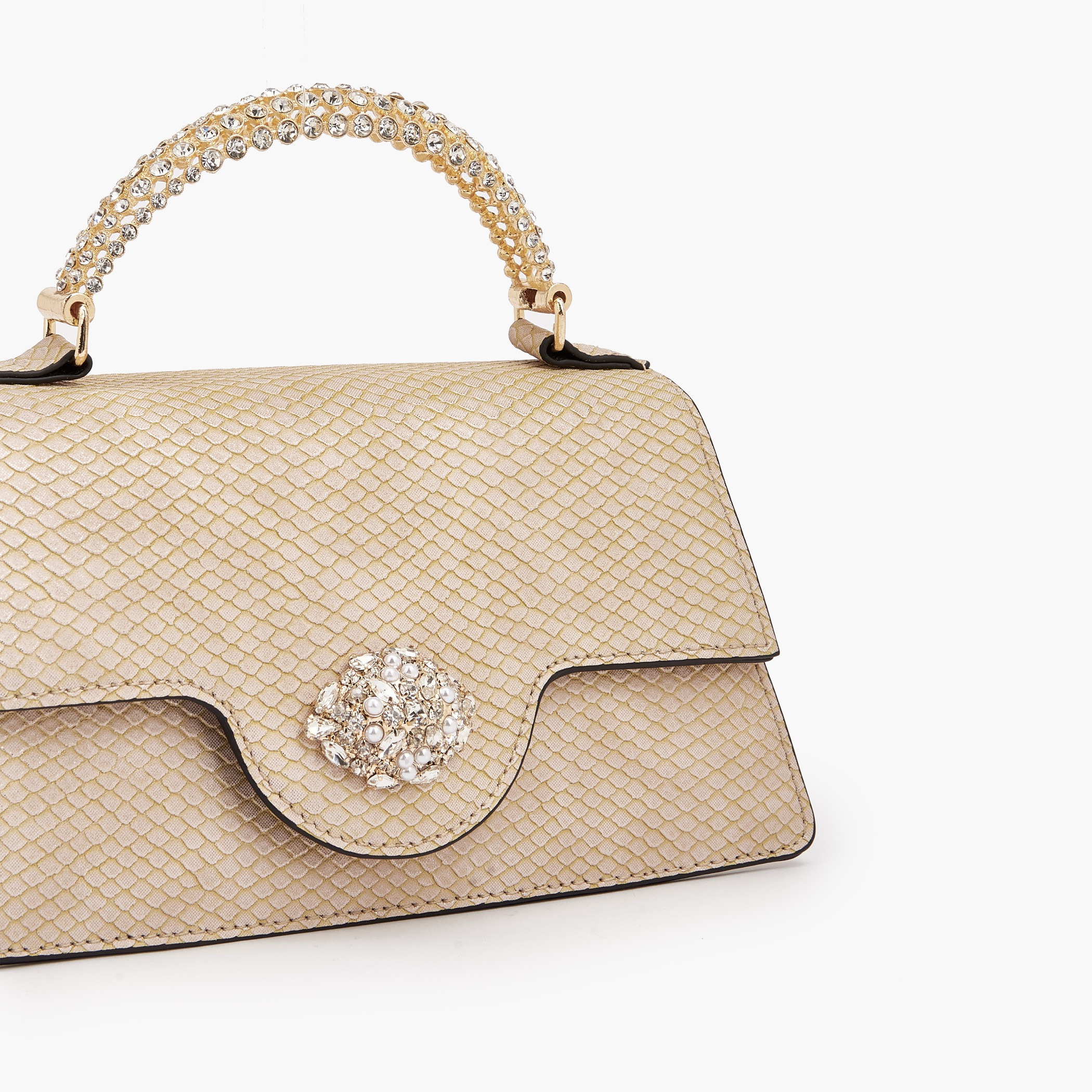 شنطة ساتشيل مزينة بحجر وبحزام سلسلة من سيليست-women-bagsandwallets-handbags-image-4