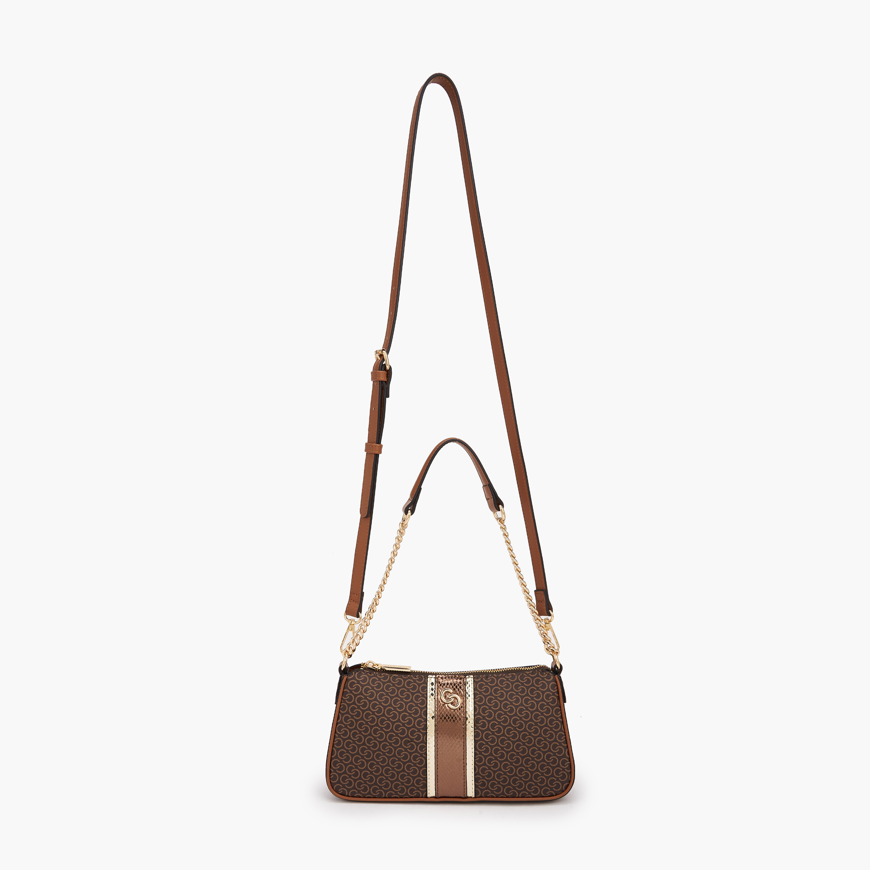 Celeste Monogram Print Shoulder Bag with Detachable Strap-women-bagsandwallets-handbags-image-3