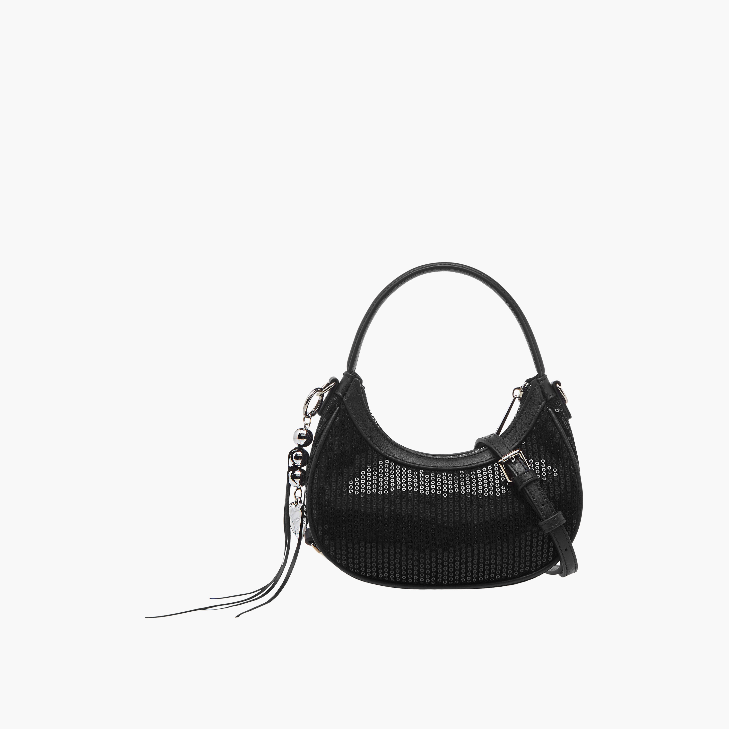 شنطة كتف مزينة بالترتر مع حزام قابل للفصل من ميسي-women-bagsandwallets-handbags-image-1