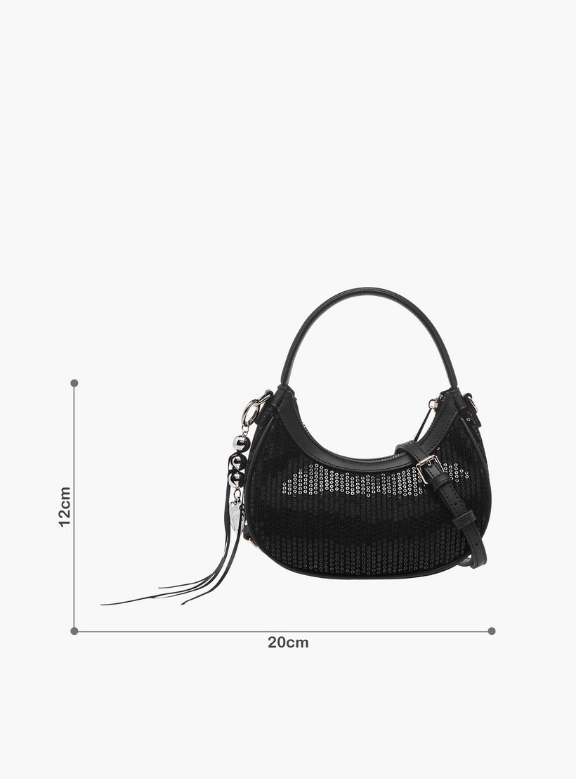 شنطة كتف مزينة بالترتر مع حزام قابل للفصل من ميسي-women-bagsandwallets-handbags-image-2