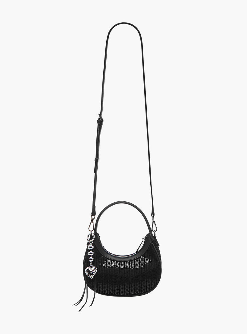 شنطة كتف مزينة بالترتر مع حزام قابل للفصل من ميسي-women-bagsandwallets-handbags-image-4