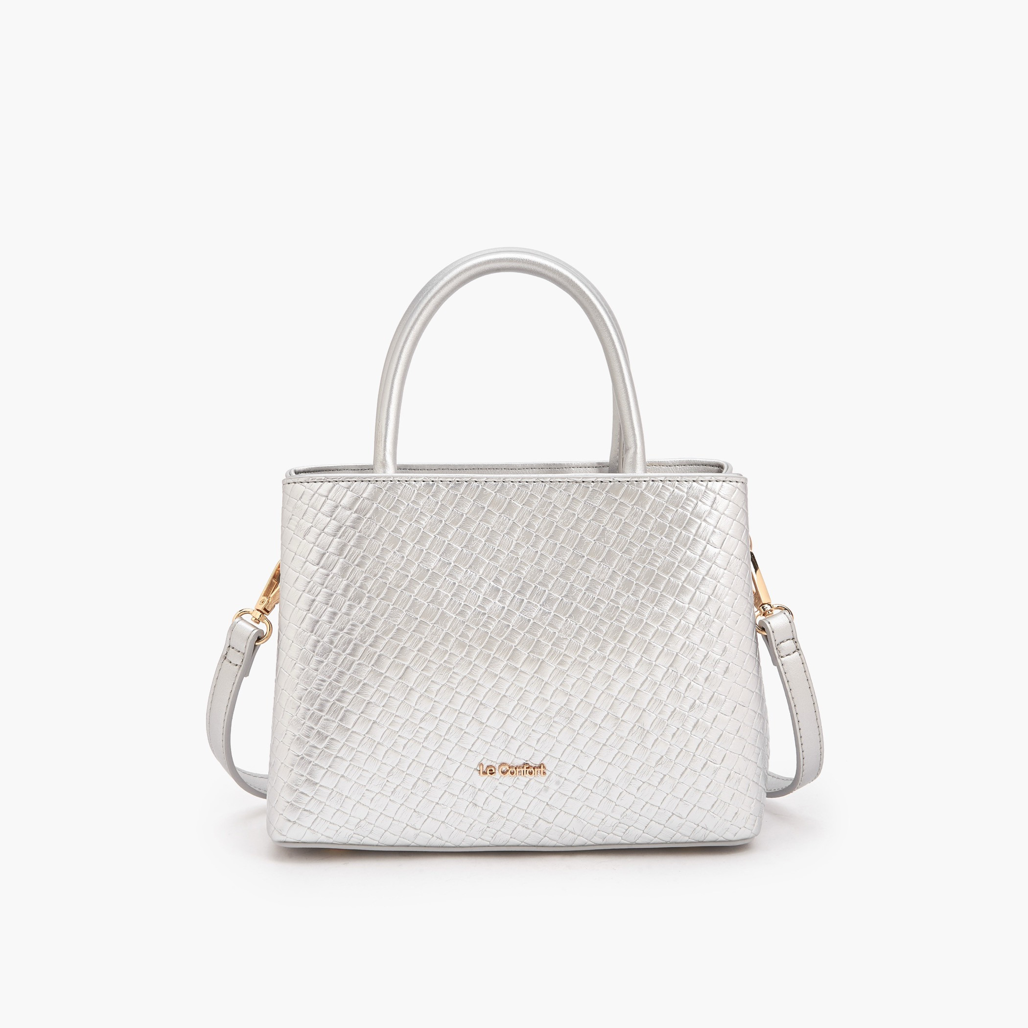 شنطة توتي منسوجة بحزام قابل للفصل من لو كونفورت-women-bagsandwallets-handbags-image-5