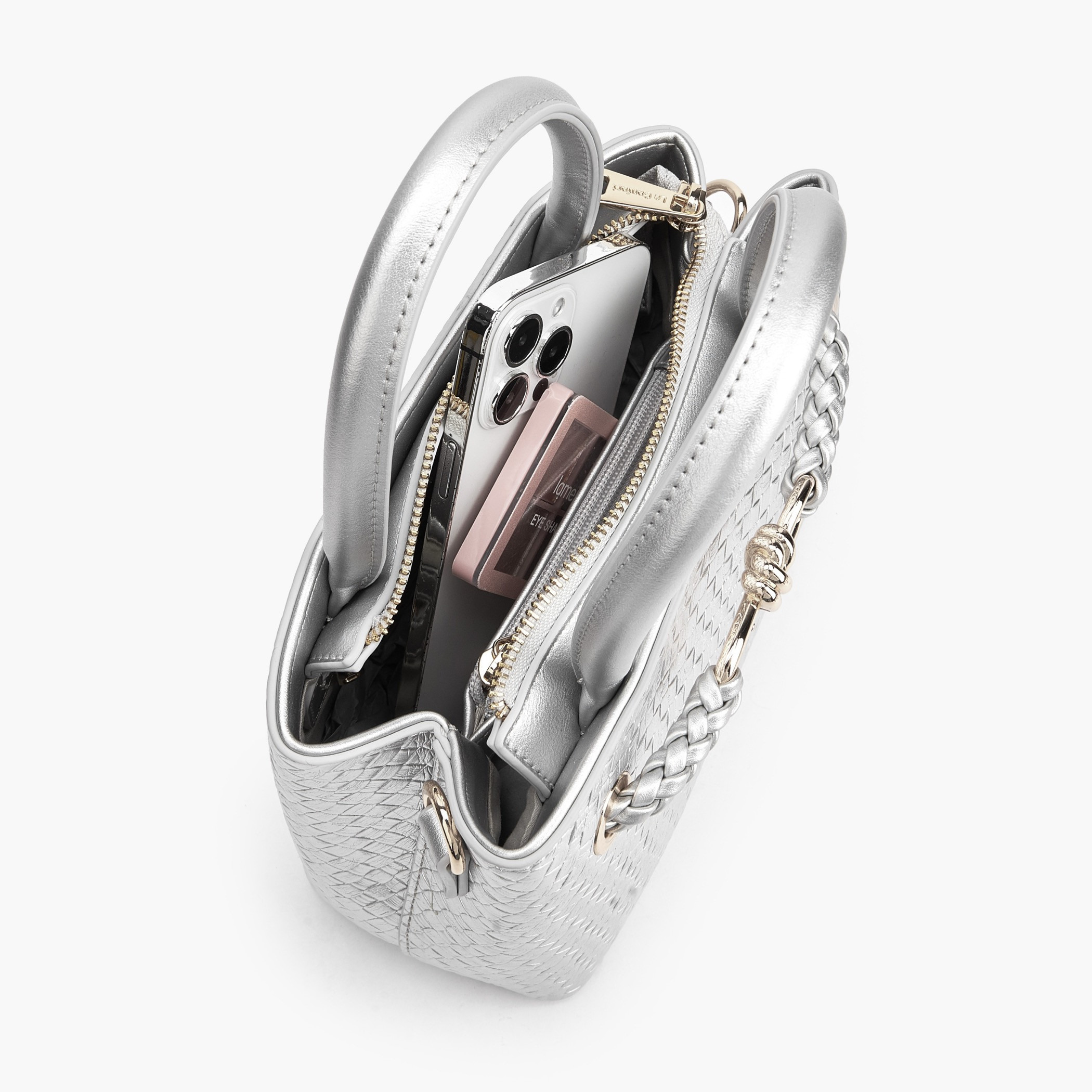 شنطة توتي منسوجة بحزام قابل للفصل من لو كونفورت-women-bagsandwallets-handbags-image-7