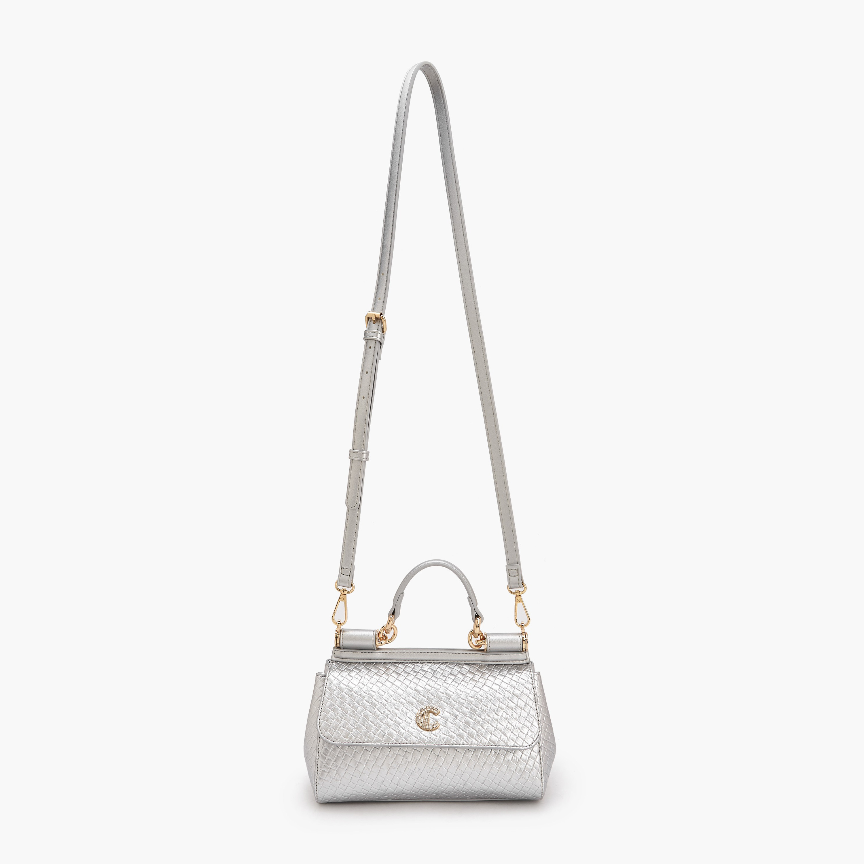 Le Confort Weave Textured Satchel Bag with Detachable Strap-women-bagsandwallets-handbags-image-2