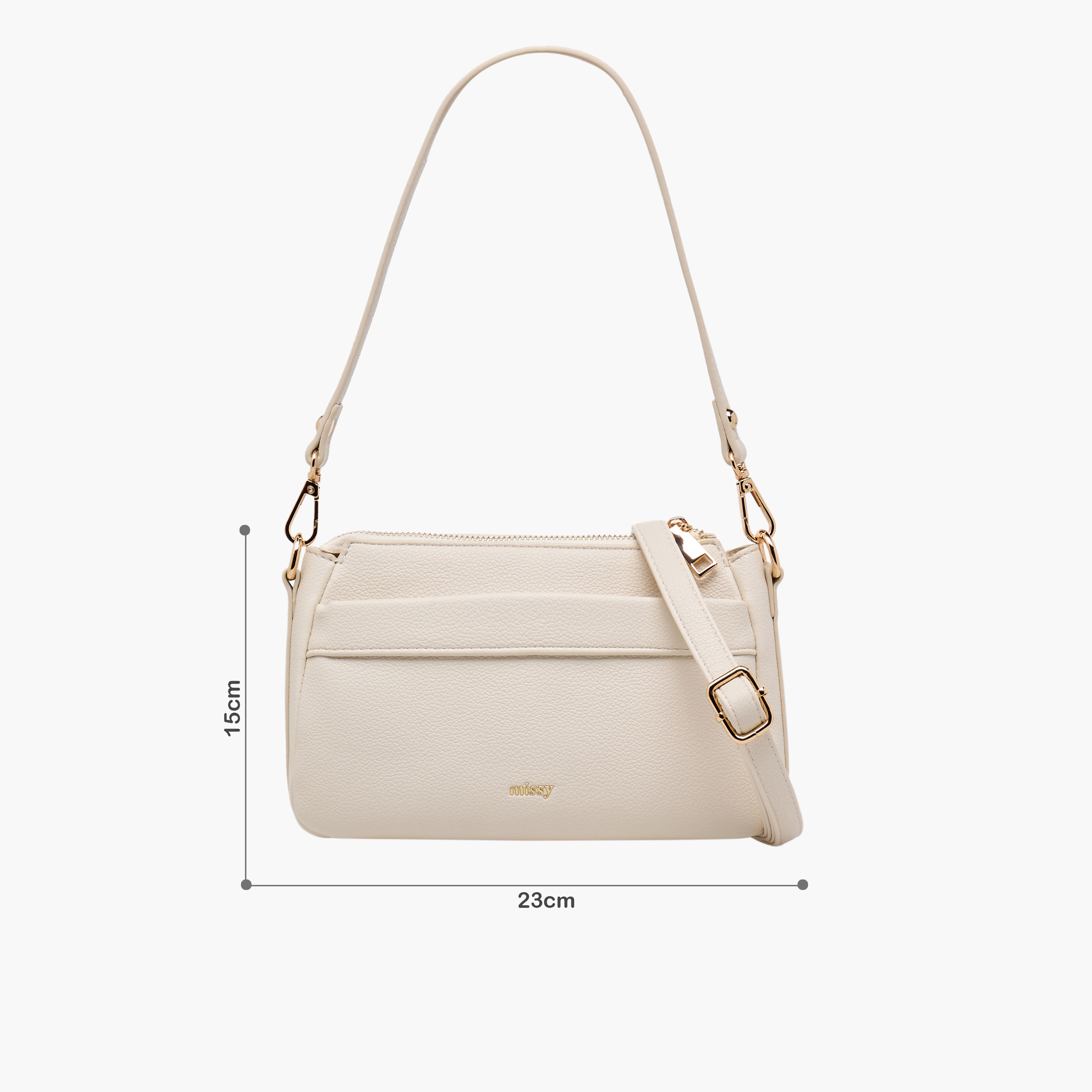 شنطة كتف بكشكش وحزام من ميسي-women-bagsandwallets-handbags-image-2