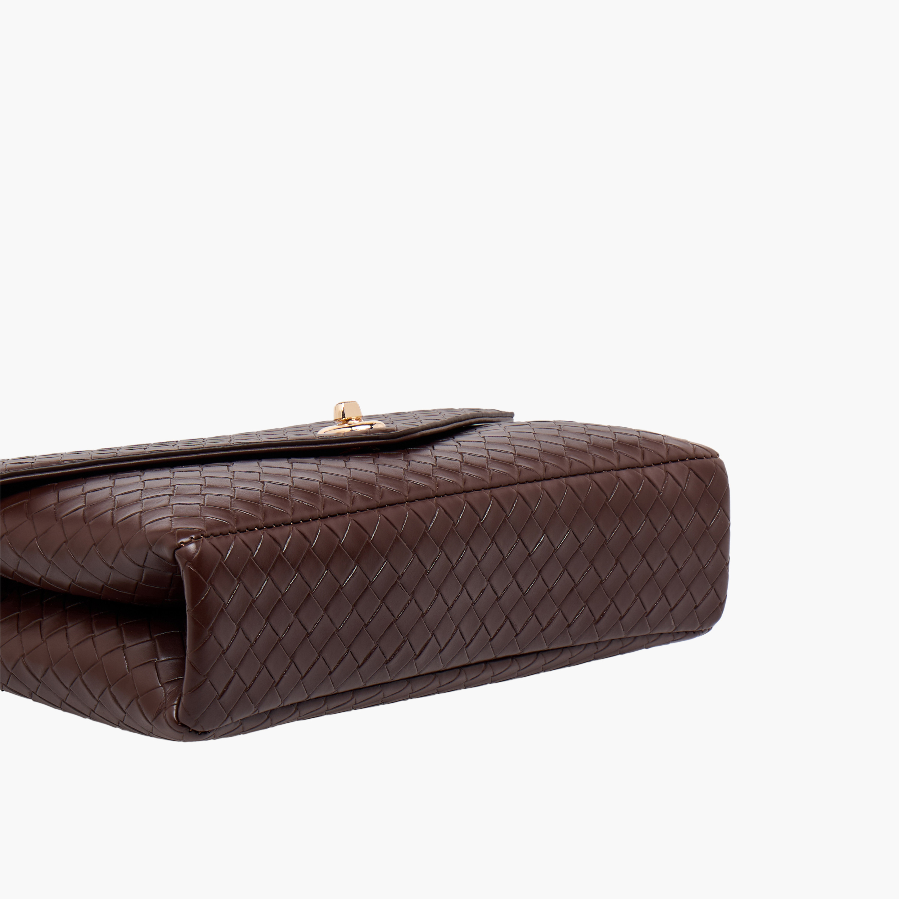 Le Confort Weave Textured Crossbody Bag with Chain Strap-women-bagsandwallets-handbags-image-8