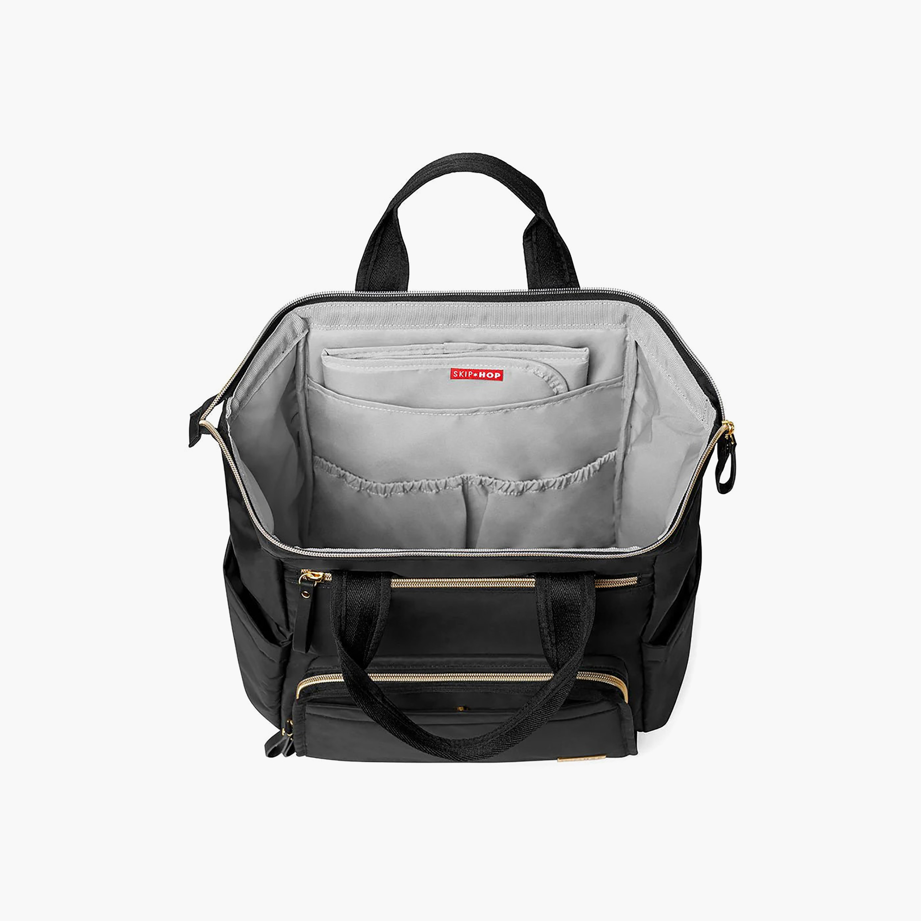 SkipHop Solid Diaper Backpack with Padded Shoulder Straps-baby-diapering-diaperbags-image-4