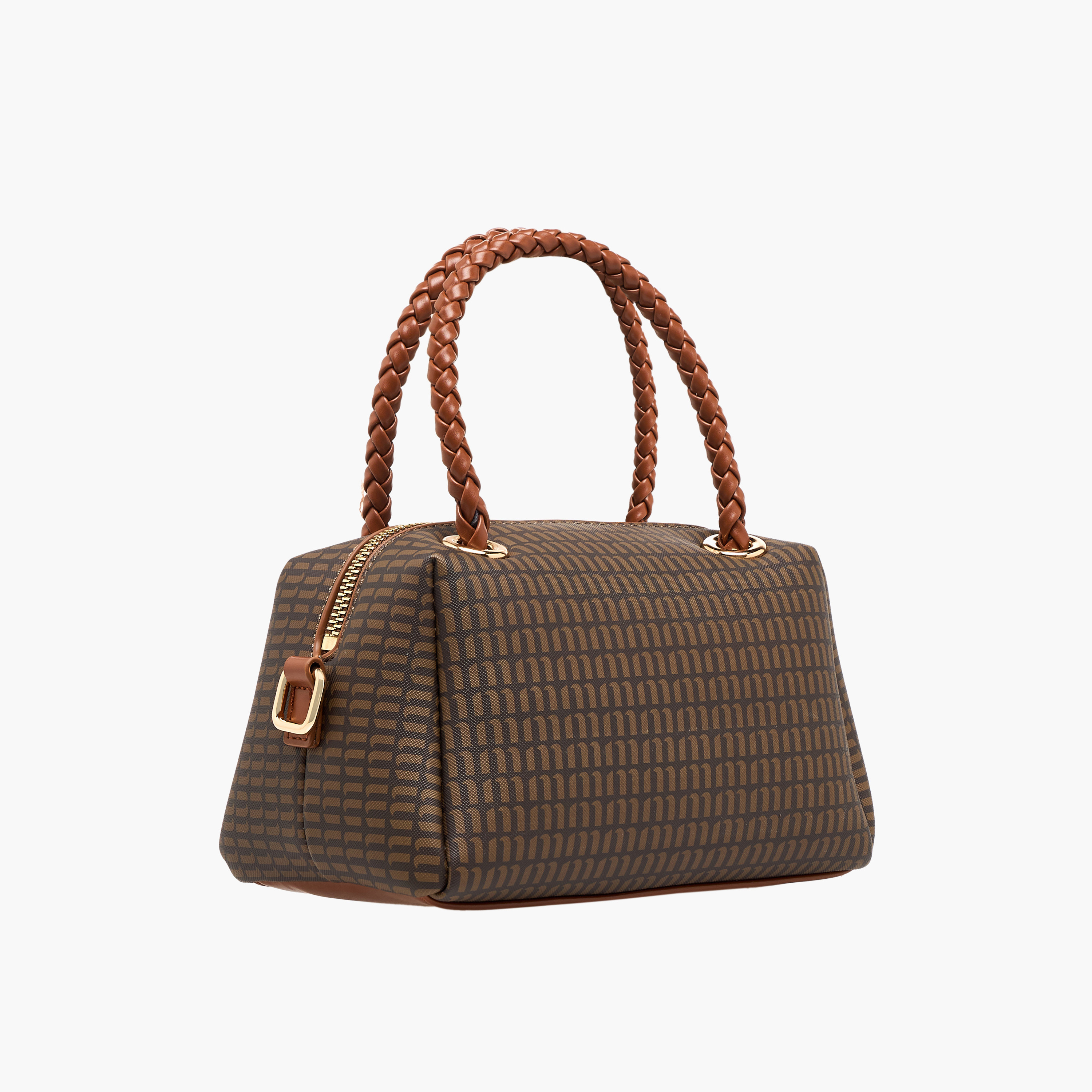 Missy Monogram Print Tote Bag with Braided Double Handle-women-bagsandwallets-handbags-image-4