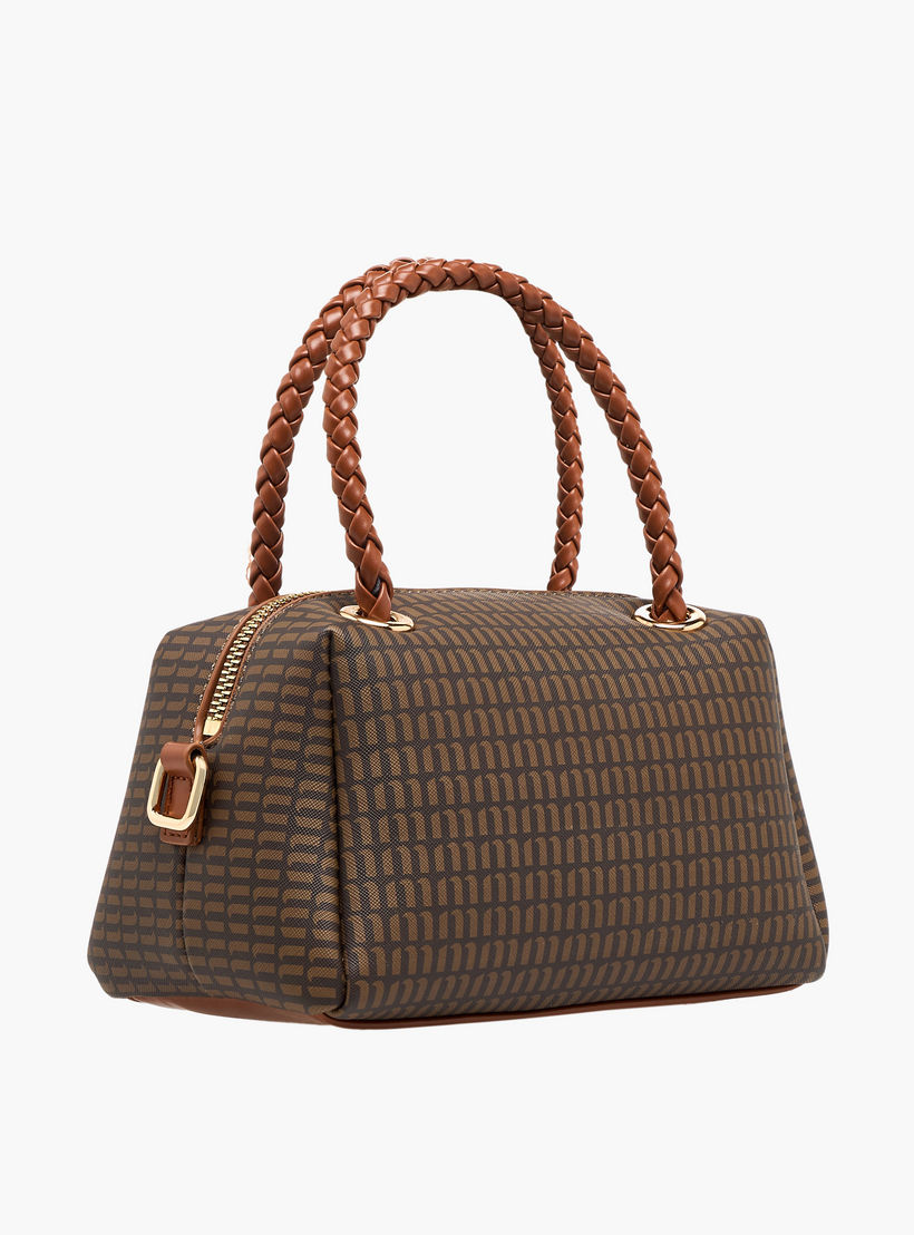 Missy Monogram Print Tote Bag with Braided Double Handle-women-bagsandwallets-handbags-image-4