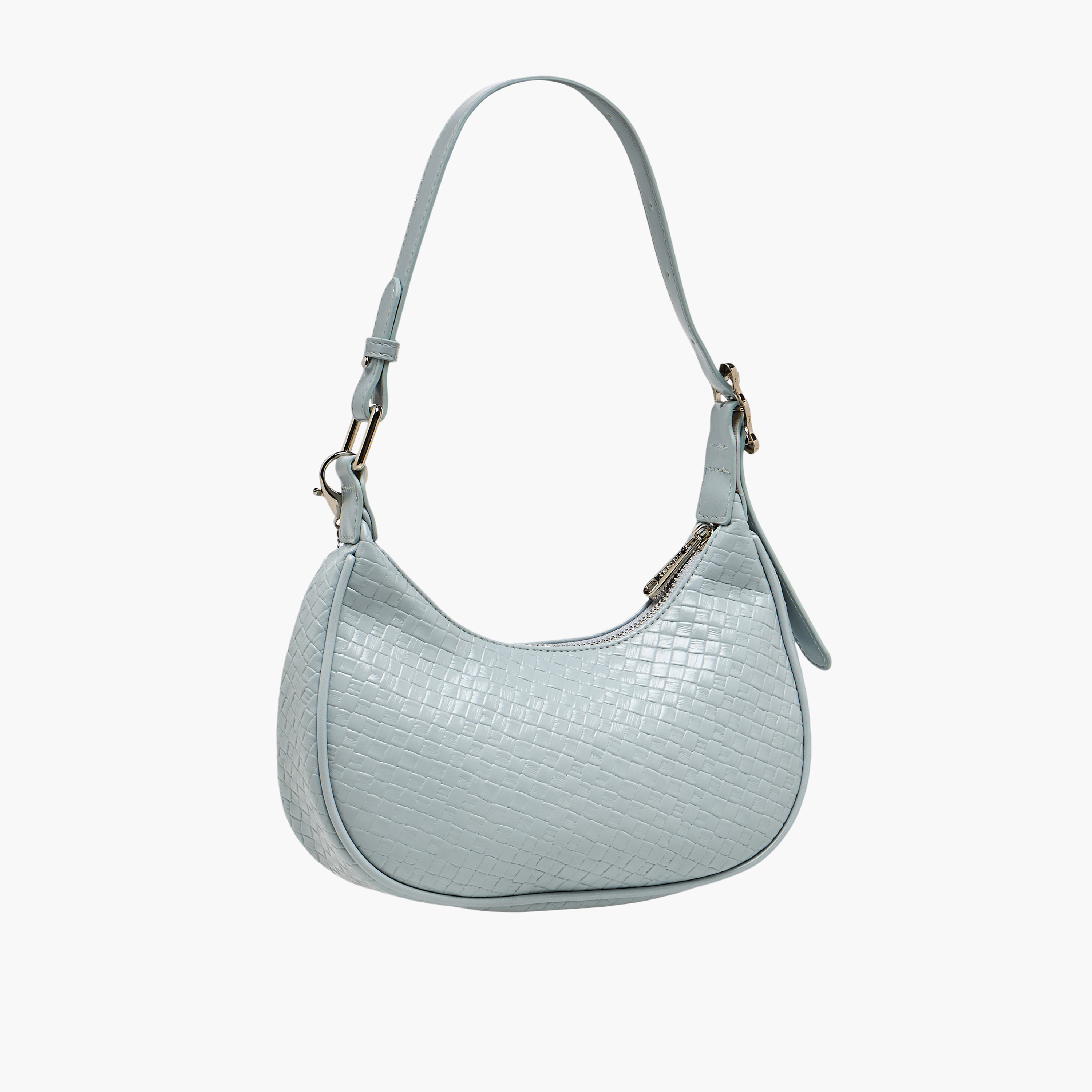 شنطة كتف بارزة الملمس بدلاية لؤلؤ وشريط من ميسي-women-bagsandwallets-handbags-image-4