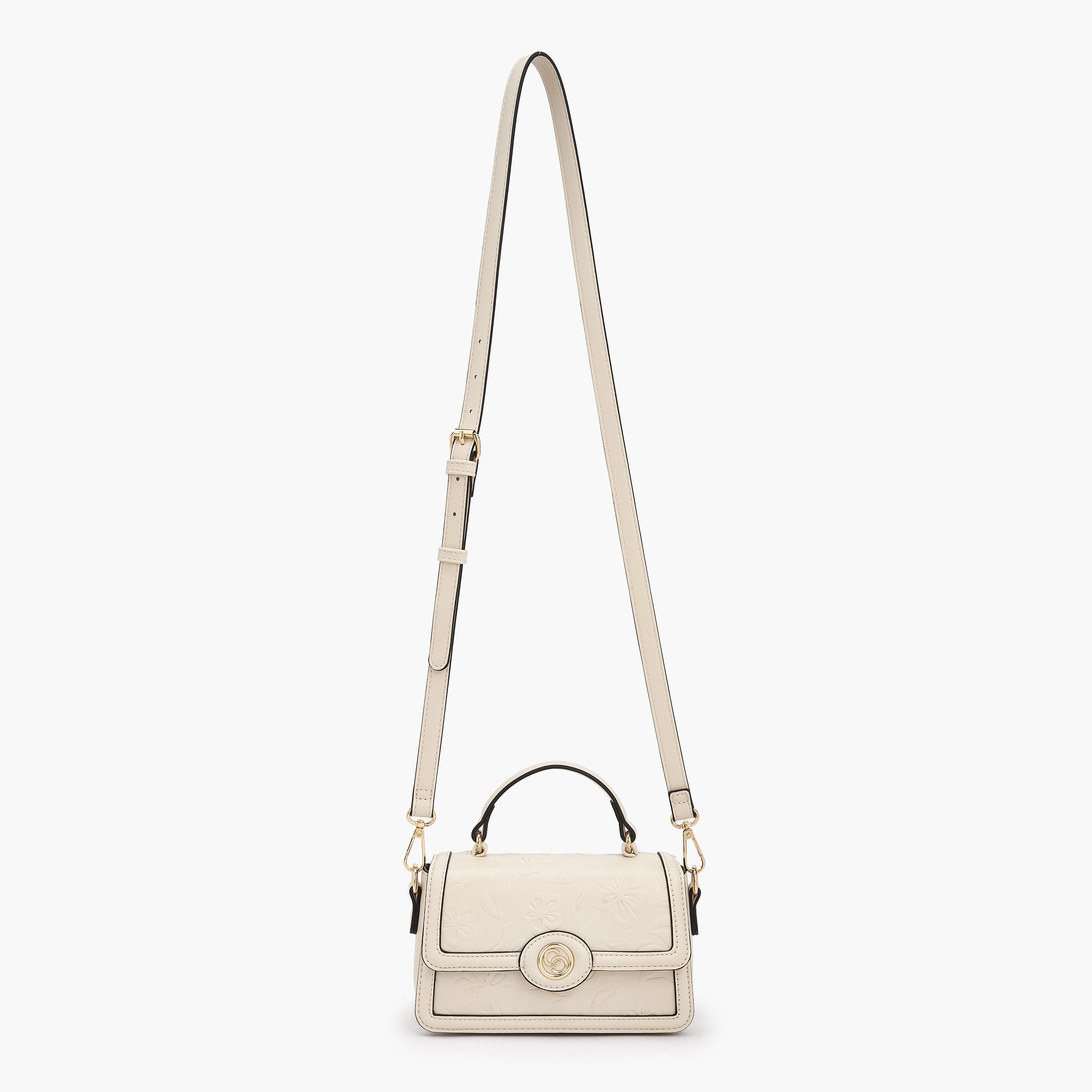 شنطة ساتشيل بنقوش زهرية وبمقبض من سيليست-women-bagsandwallets-handbags-image-2